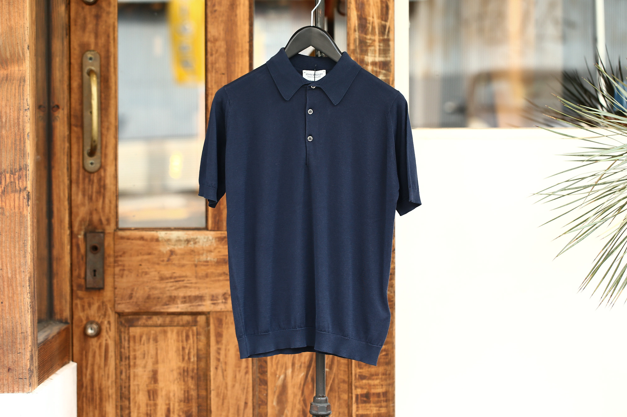 JOHN SMEDLEY (ジョンスメドレー) S3798 Polo Shirt SEA ISLAND COTTON (シーアイランドコットン) ポロシャツ NAVY (ネイビー) Made in England (イギリス製) 2018 春夏新作 johnsmedley ジョンスメドレー 愛知 名古屋 Alto e Diritto アルト エ デリット