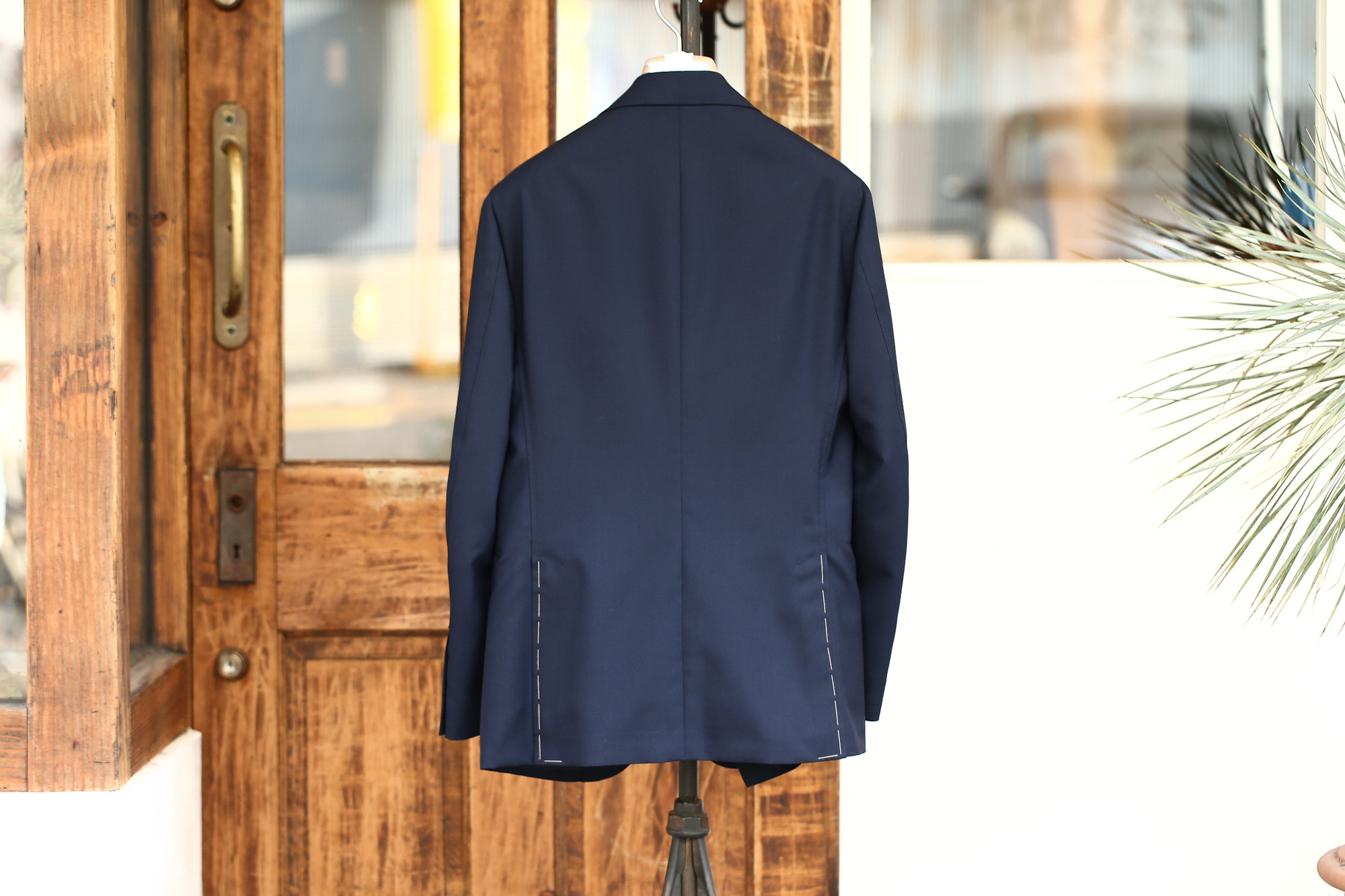 LARDINI (ラルディーニ) SARTORIA (サルトリア) トロピカル サマーウール 段返り3B サマー スーツ NAVY (ネイビー・5) Made in italy (イタリア製) 2018 春夏新作 lardini ラルディーニ 　愛知 名古屋 Alto e Diritto アルト エ デリット