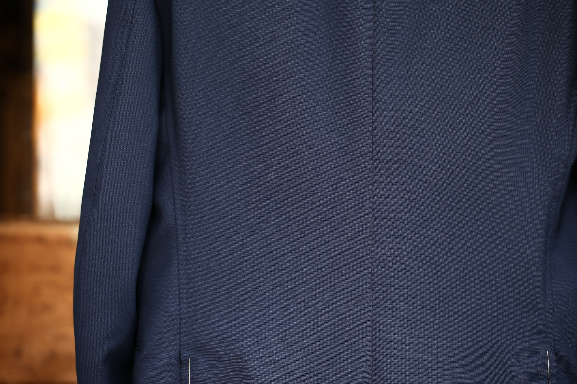 LARDINI (ラルディーニ) SARTORIA (サルトリア) トロピカル サマーウール 段返り3B サマー スーツ NAVY (ネイビー・5) Made in italy (イタリア製) 2018 春夏新作 lardini ラルディーニ 　愛知 名古屋 Alto e Diritto アルト エ デリット