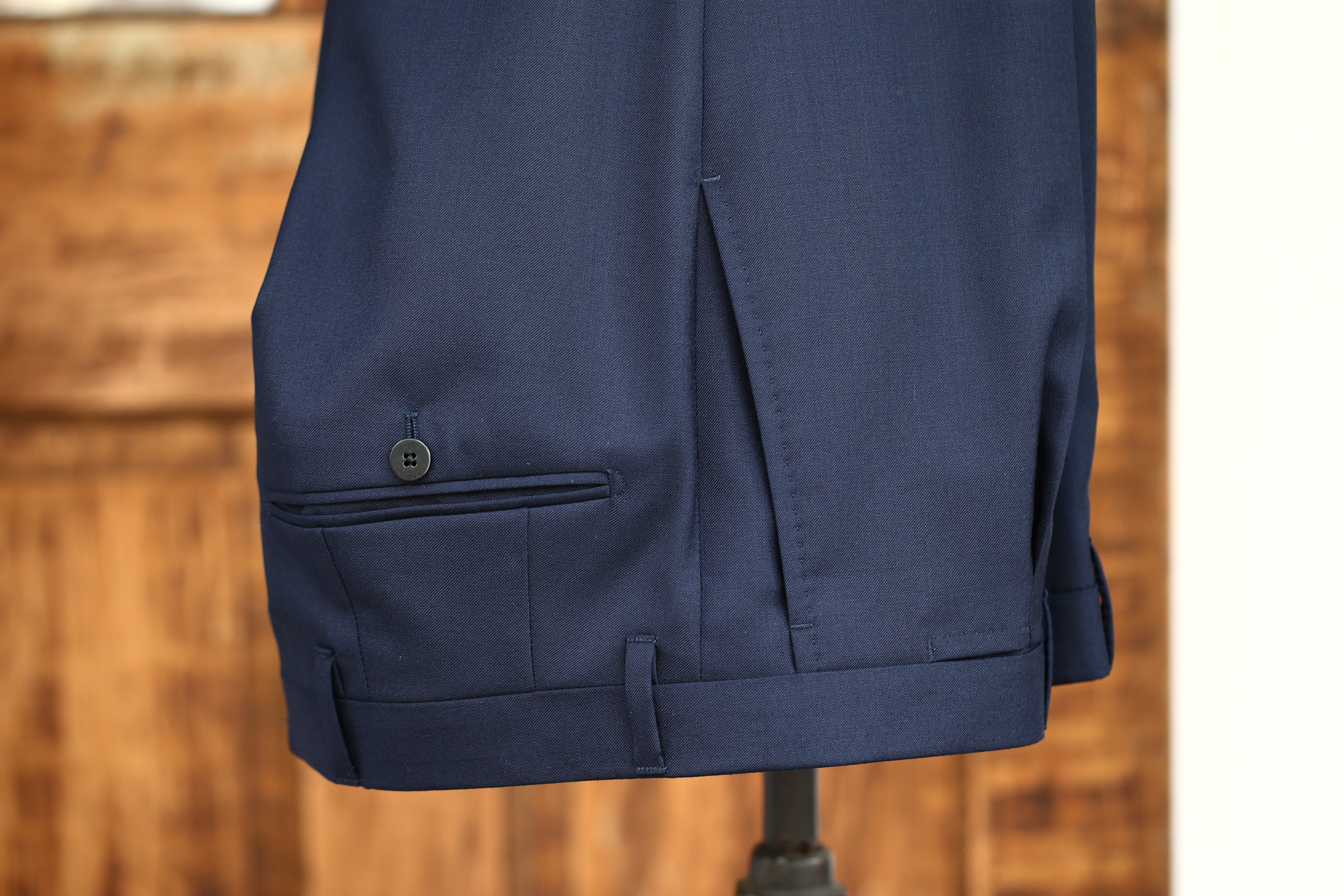 LARDINI (ラルディーニ) SARTORIA (サルトリア) トロピカル サマーウール 段返り3B サマー スーツ NAVY (ネイビー・5) Made in italy (イタリア製) 2018 春夏新作 lardini ラルディーニ 　愛知 名古屋 Alto e Diritto アルト エ デリット