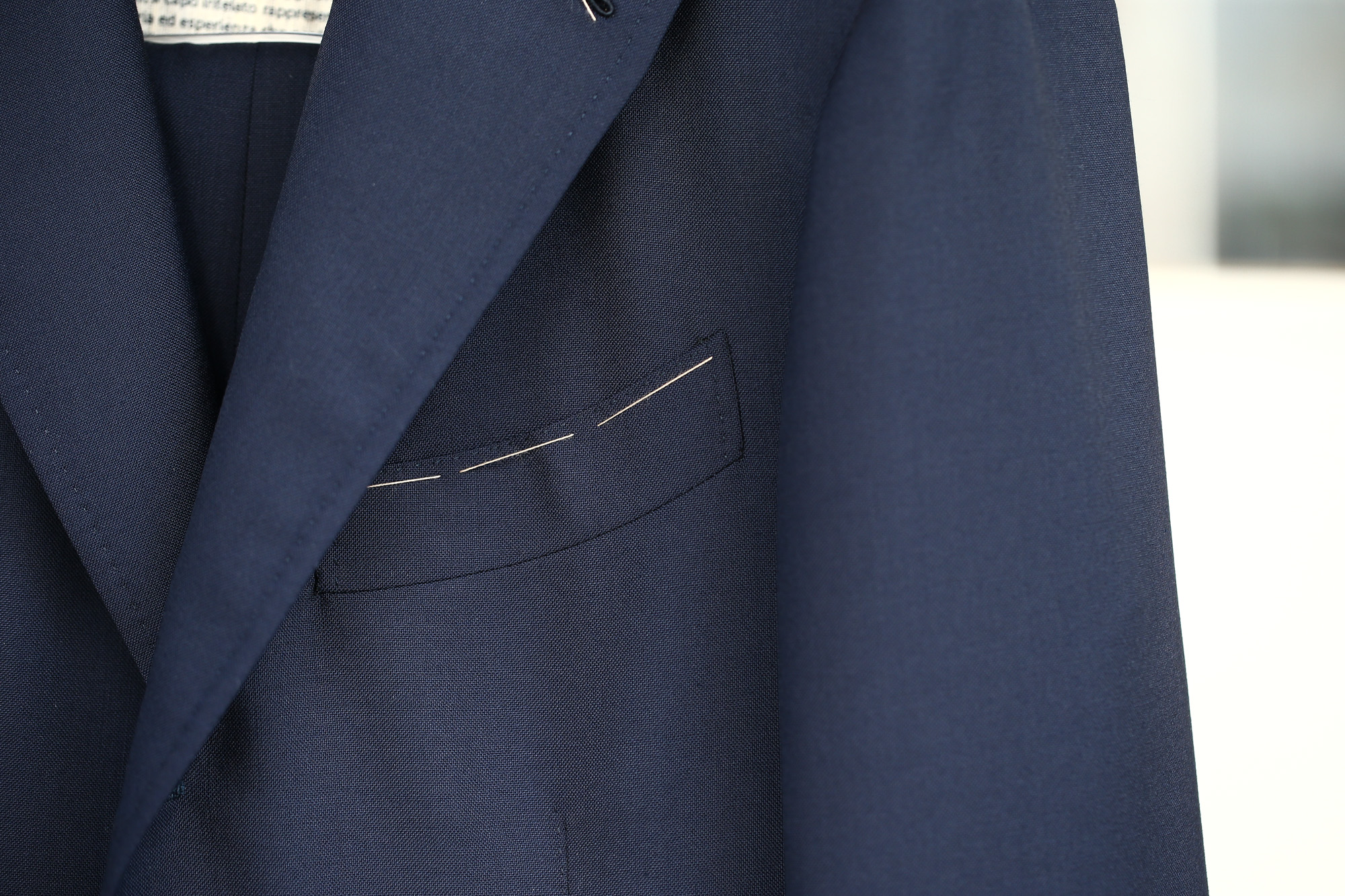 LARDINI (ラルディーニ) SARTORIA (サルトリア) トロピカル サマーウール 段返り3B サマー スーツ NAVY (ネイビー・5) Made in italy (イタリア製) 2018 春夏新作 lardini ラルディーニ 　愛知 名古屋 Alto e Diritto アルト エ デリット