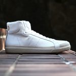 Pantofola d’Oro (パントフォラドーロ) CLASSICO PG75 CALF LEATHERカーフレザー ハイカット レザースニーカー WHITE (ホワイト・WHT) made in italy (イタリア製) 2018 春夏新作のイメージ