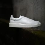 PATRICK(パトリック) 【CRUISE LINE / クルーズライン】 GENOVA (ジェノバ) Annonay Vocalou Calf Leather (アノネイ社 ボカルーカーフ レザー) ローカット レザー スニーカー WHITE (ホワイト・WHT) MADE IN JAPAN(日本製) 【1st コレクション // 復刻モデル】【スペシャル限定モデル】のイメージ
