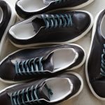 PATRICK (パトリック) CRUISE LINE クルーズライン GENOVA-PTN (ジェノバ パティーヌ) Steer Patine Leather (ステア パティーヌ レザー) ローカット スニーカー BLUE (ブルー・B/G) MADE IN JAPAN(日本製) 2018 春夏新作のイメージ