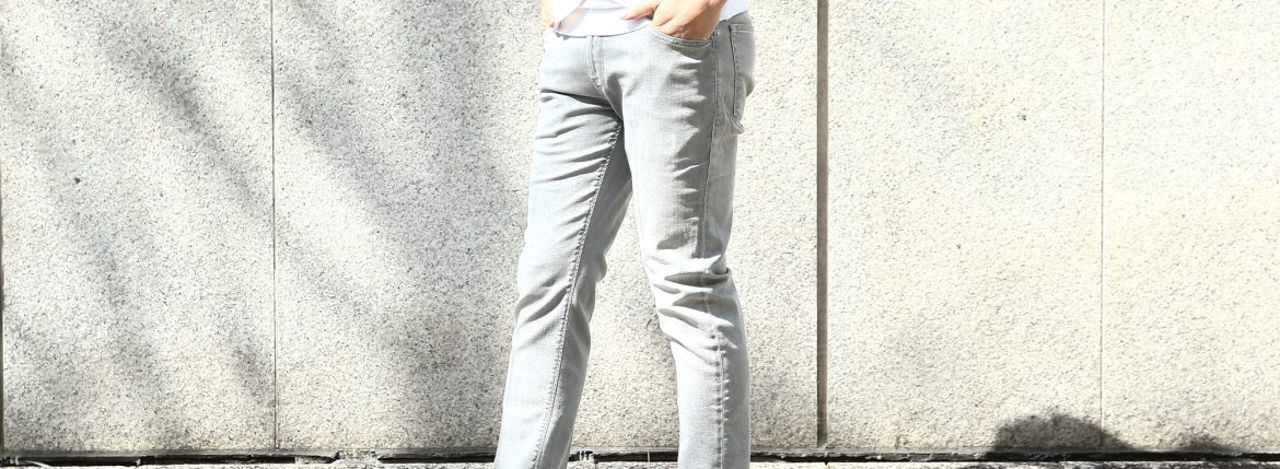 PT05 (ピーティーゼロチンクエ) SWING (スイング) NEW SUPER SLIM FIT (ニュースーパースリムフィット) ストレッチ デニム パンツ GRAY (グレー・MC28) 2018 春夏新作 pt05 pt01 デニム ジーパン 愛知 名古屋 ZODIAC ゾディアック