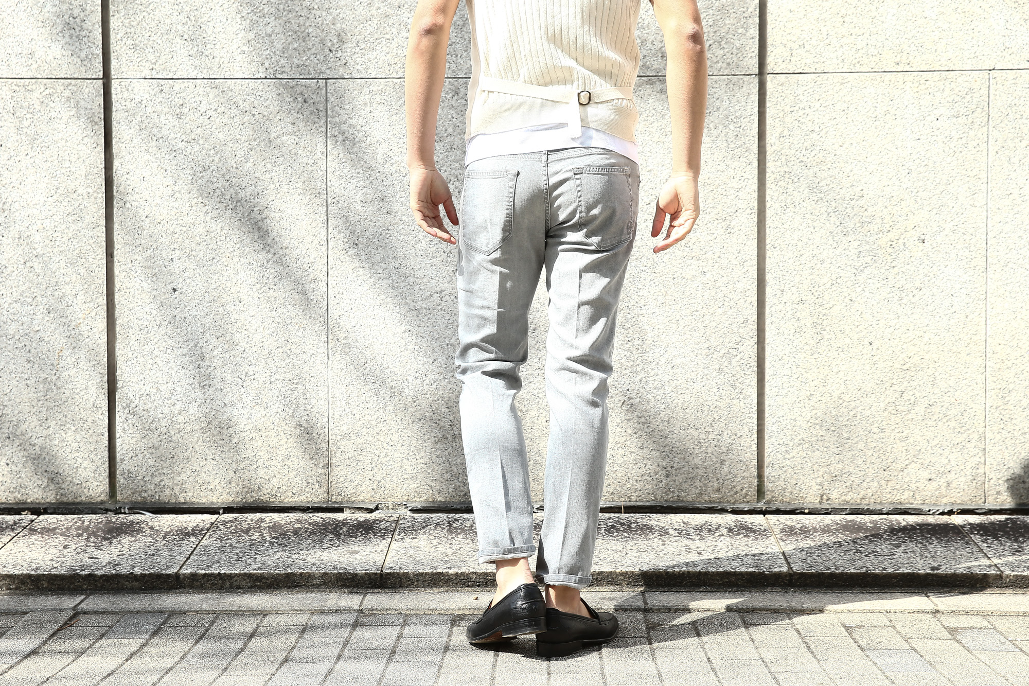 PT05 (ピーティーゼロチンクエ) SWING (スイング) NEW SUPER SLIM FIT (ニュースーパースリムフィット) ストレッチ デニム パンツ GRAY (グレー・MC28) 2018 春夏新作 pt05 pt01 デニム ジーパン 愛知 名古屋 Alto e Diritto アルト エ デリット