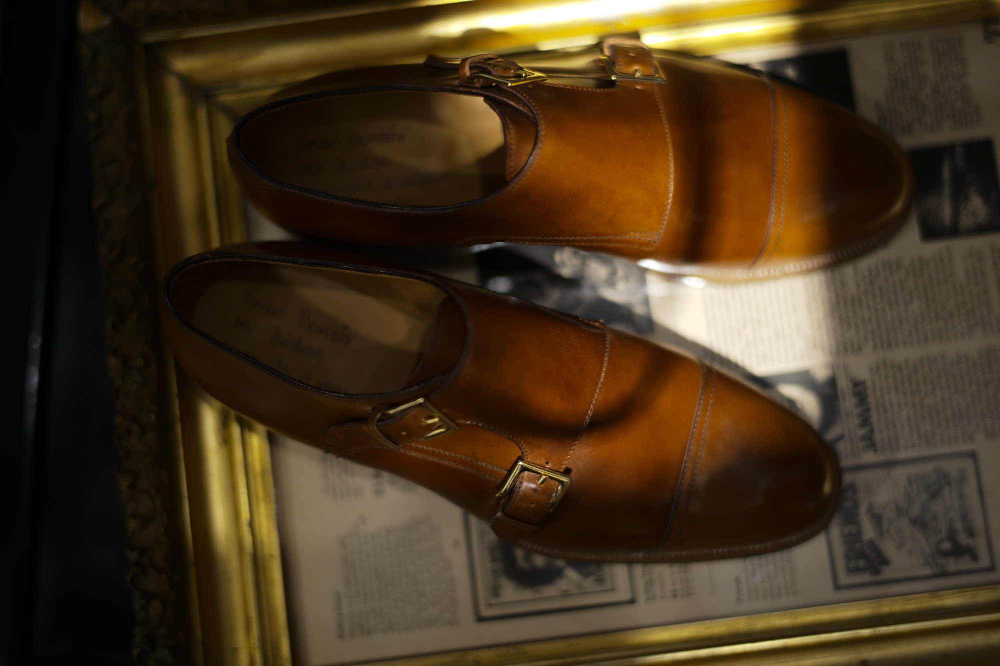 ENZO BONAFE (エンツォボナフェ) ART.EB-27 Double Monk Strap Shoes Horween Shell Cordovan Leather ホーウィン社シェルコードバンレザー ダブルモンクストラップシューズ BOURBON (バーボン) made in italy (イタリア製) 2018 春夏新作 enzobonafe ダブルモンク ドレス ボナフェ レザーシューズ 愛知 名古屋 Alto e Diritto アルト エ デリット