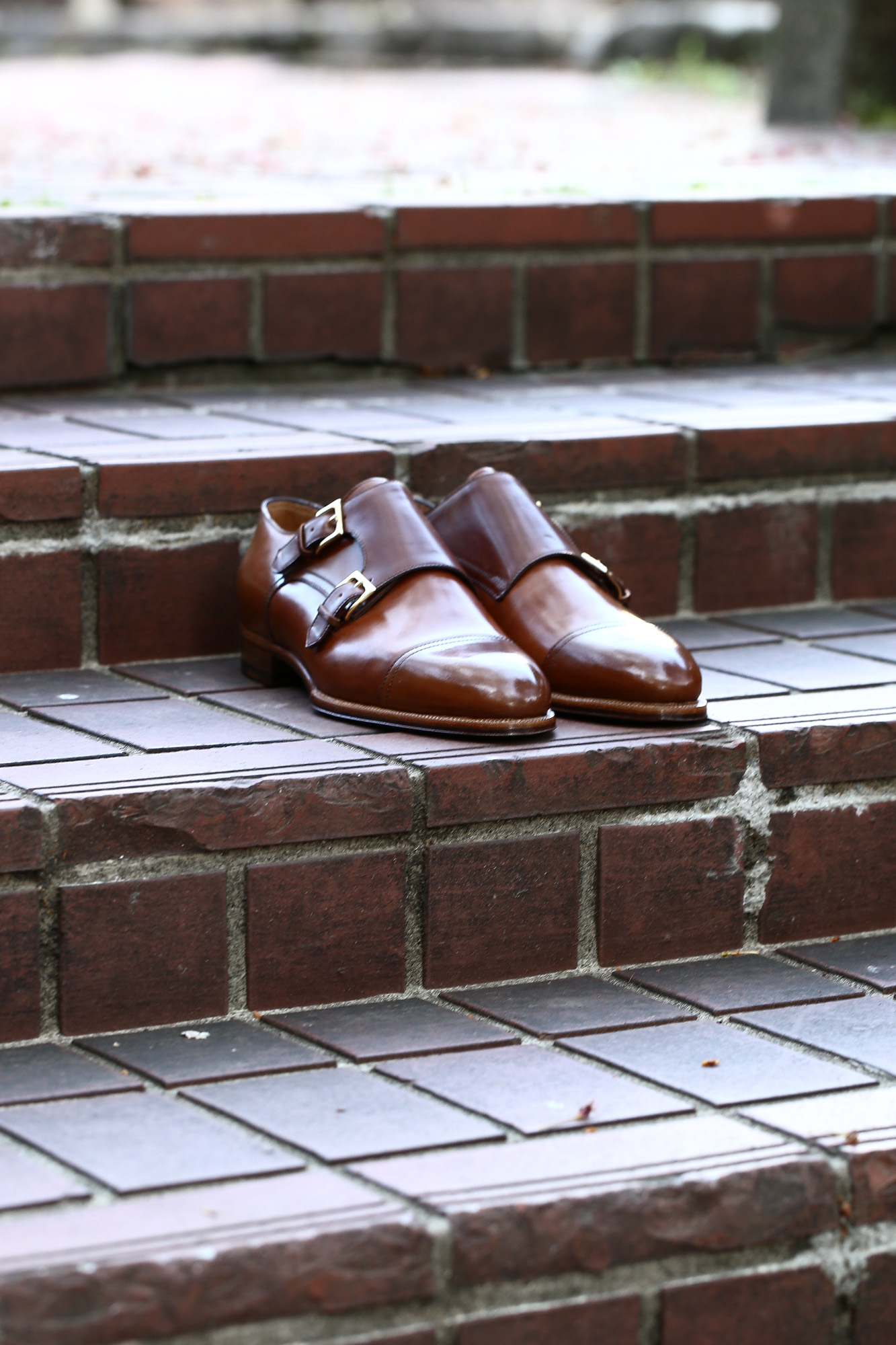 ENZO BONAFE (エンツォボナフェ) ART.EB-27 Double Monk Strap Shoes Horween Shell Cordovan Leather ホーウィン社シェルコードバンレザー ダブルモンクストラップシューズ BOURBON (バーボン) made in italy (イタリア製) 2018 春夏新作 enzobonafe ダブルモンク ドレス ボナフェ レザーシューズ 愛知 名古屋 Alto e Diritto アルト エ デリット