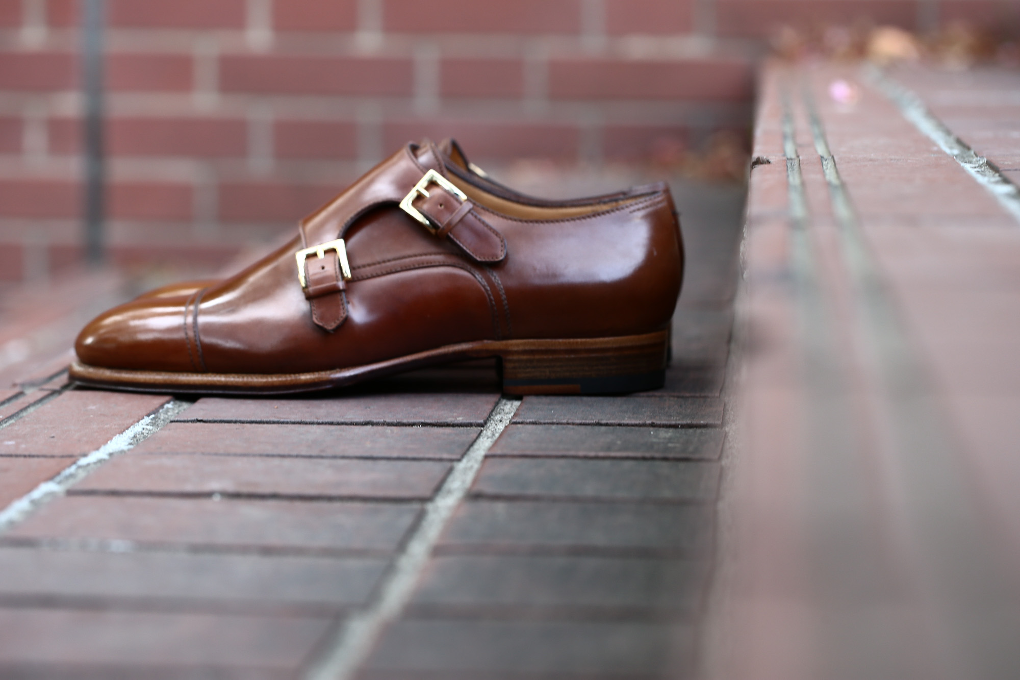 ENZO BONAFE (エンツォボナフェ) ART.EB-27 Double Monk Strap Shoes Horween Shell Cordovan Leather ホーウィン社シェルコードバンレザー ダブルモンクストラップシューズ BOURBON (バーボン) made in italy (イタリア製) 2018 春夏新作 enzobonafe ダブルモンク ドレス ボナフェ レザーシューズ 愛知 名古屋 Alto e Diritto アルト エ デリット