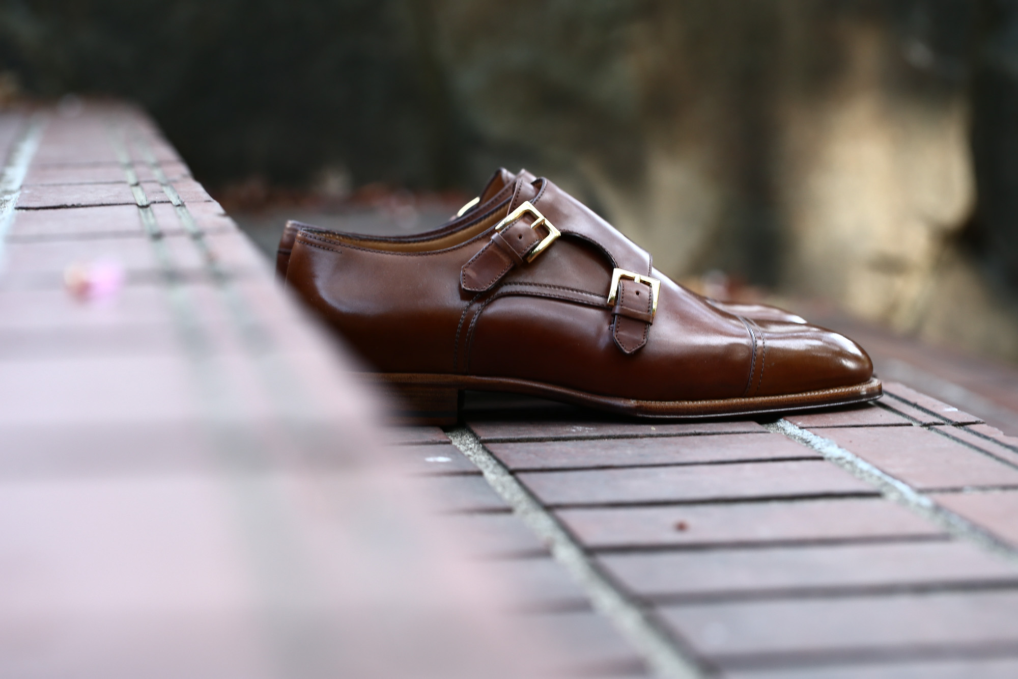 ENZO BONAFE (エンツォボナフェ) ART.EB-27 Double Monk Strap Shoes Horween Shell Cordovan Leather ホーウィン社シェルコードバンレザー ダブルモンクストラップシューズ BOURBON (バーボン) made in italy (イタリア製) 2018 春夏新作 enzobonafe ダブルモンク ドレス ボナフェ レザーシューズ 愛知 名古屋 Alto e Diritto アルト エ デリット