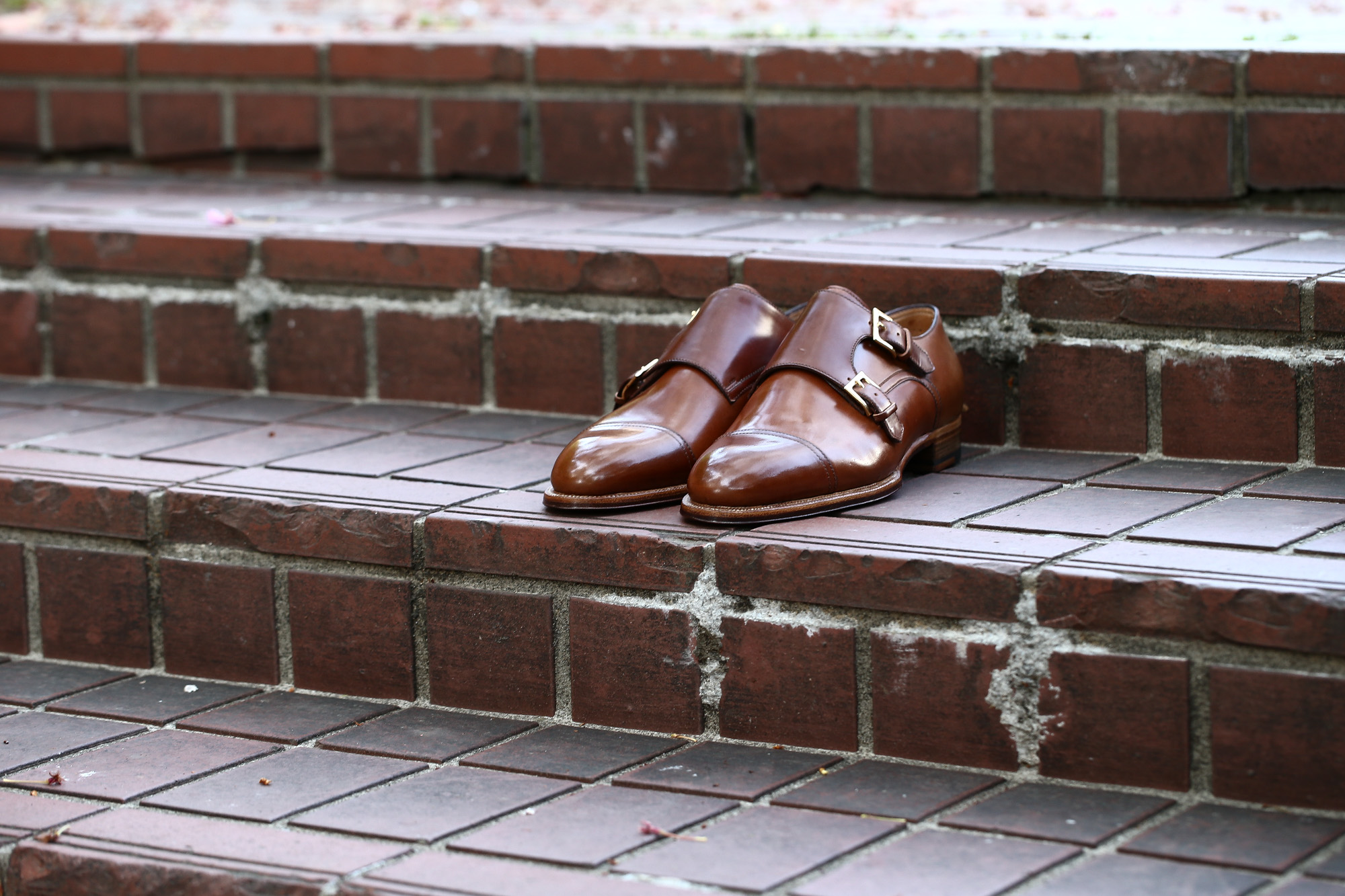 ENZO BONAFE (エンツォボナフェ) ART.EB-27 Double Monk Strap Shoes Horween Shell Cordovan Leather ホーウィン社シェルコードバンレザー ダブルモンクストラップシューズ BOURBON (バーボン) made in italy (イタリア製) 2018 春夏新作 enzobonafe ダブルモンク ドレス ボナフェ レザーシューズ 愛知 名古屋 Alto e Diritto アルト エ デリット