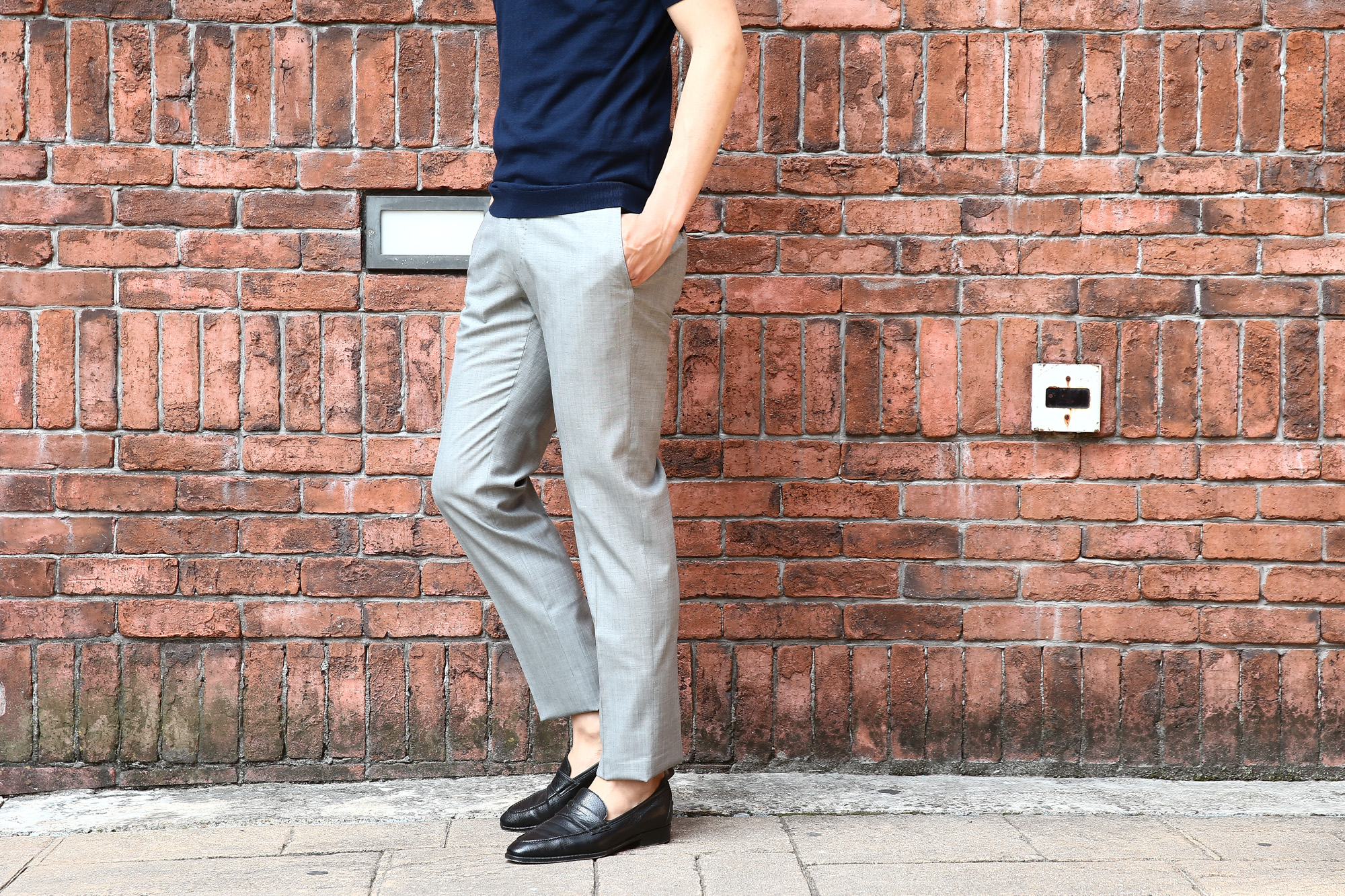 INCOTEX (インコテックス) N35 SLIM FIT (1NG35N) URBAN TRAVELER (アーバントラベラー) SUPER 120’S URBAN TRAVELER TROPICAL 撥水トロピカルウール サマーウール スラックス LIGHT GRAY (ライトグレー・900) 2018 春夏新作 incotex インコテックス 愛知 名古屋 Alto e Diritto アルト エ デリット