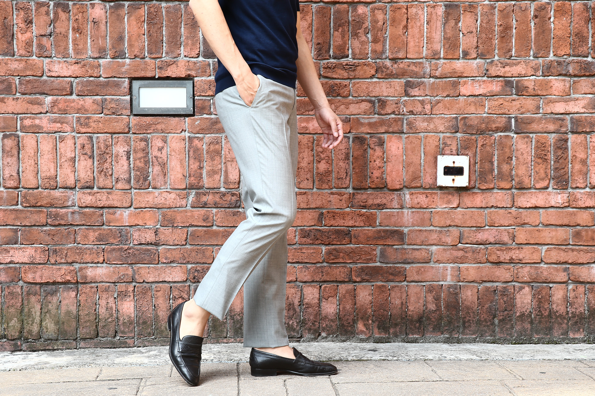 INCOTEX (インコテックス) N35 SLIM FIT (1NG35N) URBAN TRAVELER (アーバントラベラー) SUPER 120’S URBAN TRAVELER TROPICAL 撥水トロピカルウール サマーウール スラックス LIGHT GRAY (ライトグレー・900) 2018 春夏新作 incotex インコテックス 愛知 名古屋 Alto e Diritto アルト エ デリット