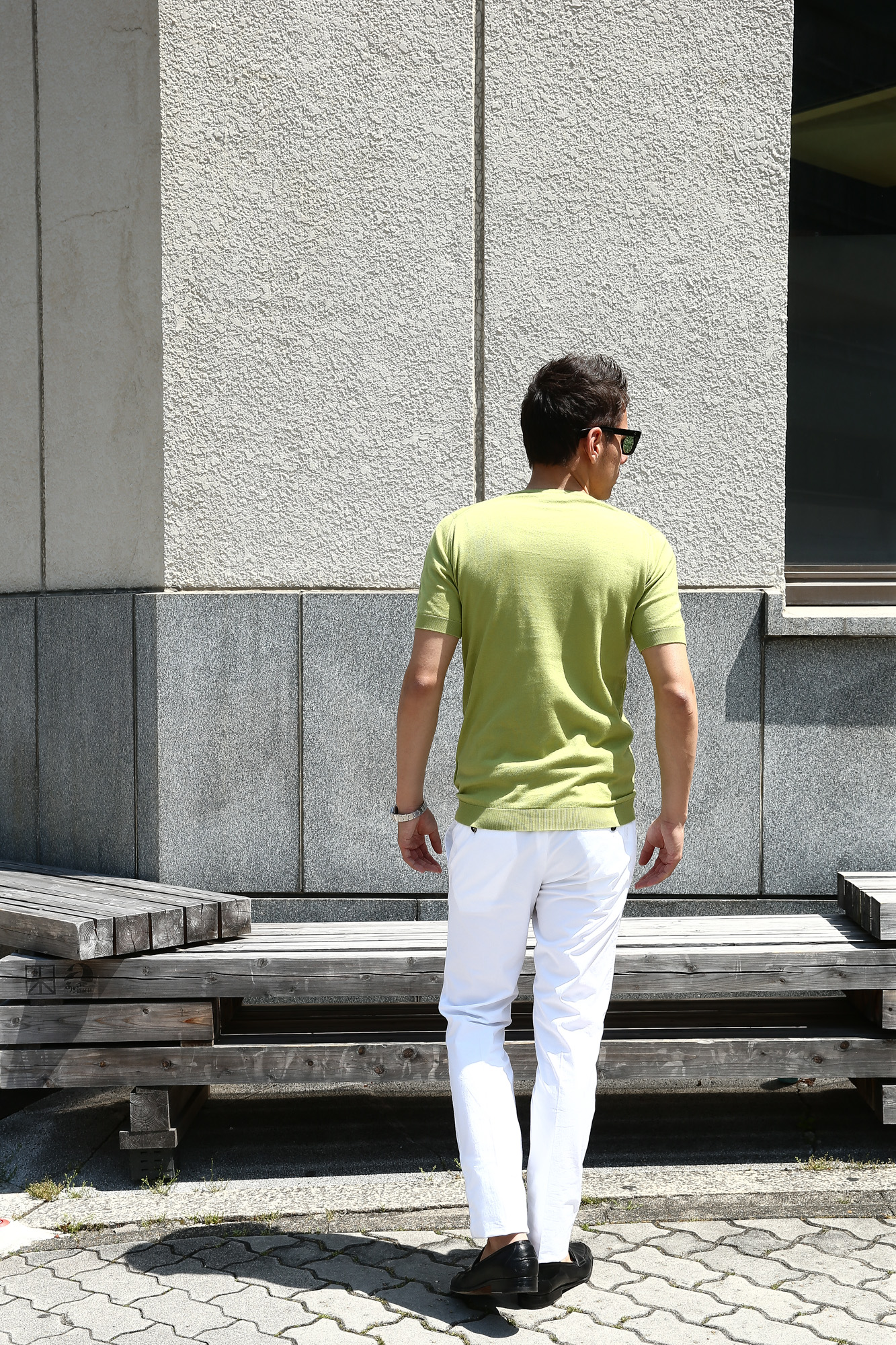 JOHN SMEDLEY (ジョンスメドレー) BELDEN (ベルデン) SEA ISLAND COTTON (シーアイランドコットン) ショートスリーブ コットンニット Tシャツ SELVEDGE GREEN (セルヴィッジグリーン) Made in England (イギリス製) 2018 春夏新作 johnsmedley スメドレー 愛知 名古屋 Alto e Diritto アルト エ デリット