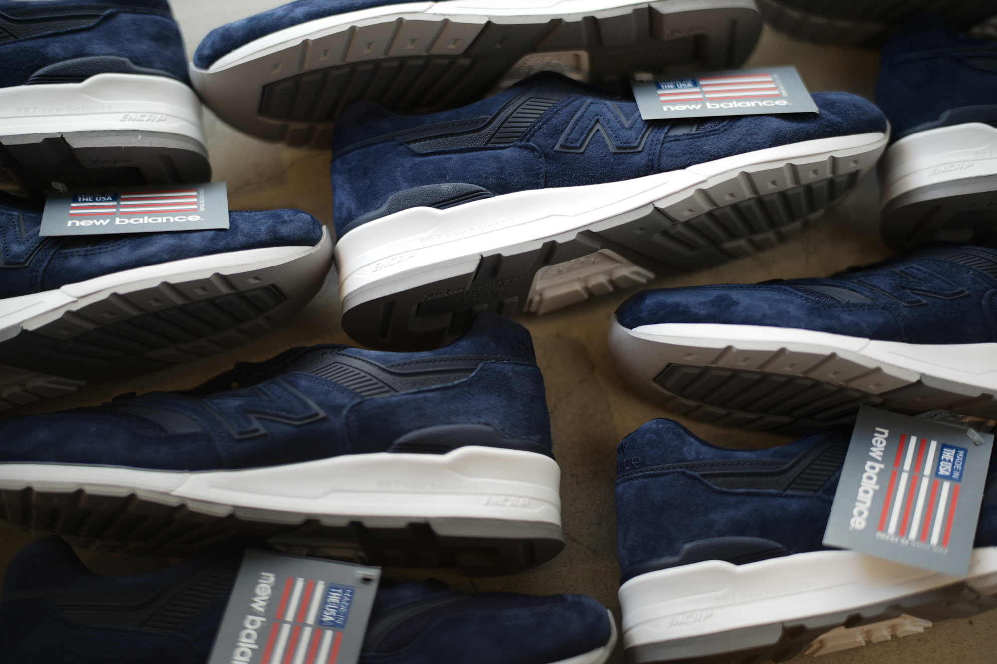 new balance (ニューバランス) M997 CO (CLASSICS TRADITIONNELS) LIMITED EDITION レザースニーカー NAVY (ネイビー・CO) Made in USA (アメリカ製) 2018 春夏新作 newbalance ニューバランス m997 リミテッドエディション 愛知 名古屋 Alto e Diritto アルト エ デリット