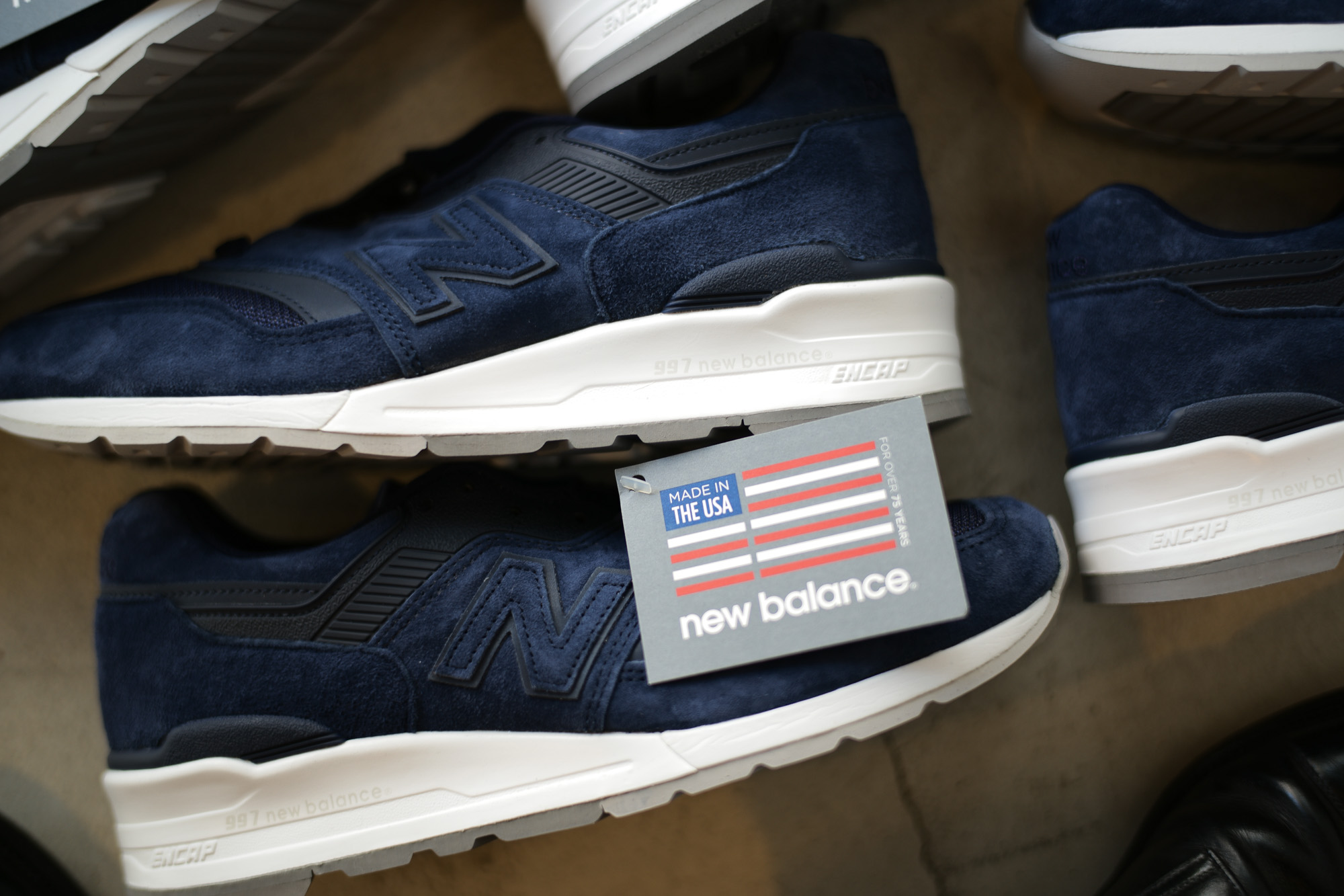 new balance (ニューバランス) M997 CO (CLASSICS TRADITIONNELS) LIMITED EDITION レザースニーカー NAVY (ネイビー・CO) Made in USA (アメリカ製) 2018 春夏新作 newbalance ニューバランス m997 リミテッドエディション 愛知 名古屋 Alto e Diritto アルト エ デリット