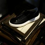 PATRICK(パトリック) CRUISE LINE クルーズライン GENOVA (ジェノバ) Annonay Vocalou Calf Leather (アノネイ社 ボカルーカーフ レザー) ローカット レザー スニーカー BLACK (ブラック・BLK) MADE IN JAPAN(日本製) 【1st コレクション // 復刻モデル】【スペシャル限定モデル】【第2便ご予約受付中】【第3便ご予約受付中】【第4便ご予約受付開始】のイメージ