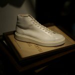 PATRICK(パトリック) CRUISE LINE クルーズライン GENOVA-HI (ジェノバ ハイ) Annonay Vocalou Calf Leather (アノネイ社 ボカルーカーフ レザー) ハイカット レザー スニーカー WHITE (ホワイト・WHT) MADE IN JAPAN(日本製) 【1st コレクション // 復刻モデル】【スペシャル限定モデル】【第1便ご予約開始します】のイメージ