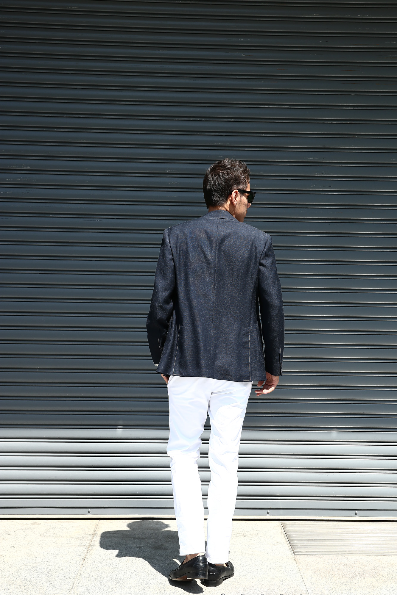 PT01 (ピーティーゼロウーノ) BUSINESS (ビジネス) SUPER SLIM FIT (スーパースリムフィット) Lux Cloth ストレッチ コットン スラックス パンツ WHITE (ホワイト・0010) 2018 春夏新作 pt01 チノ　チノパン チノスラックス 愛知 名古屋 Alto e Diritto アルト エ デリット