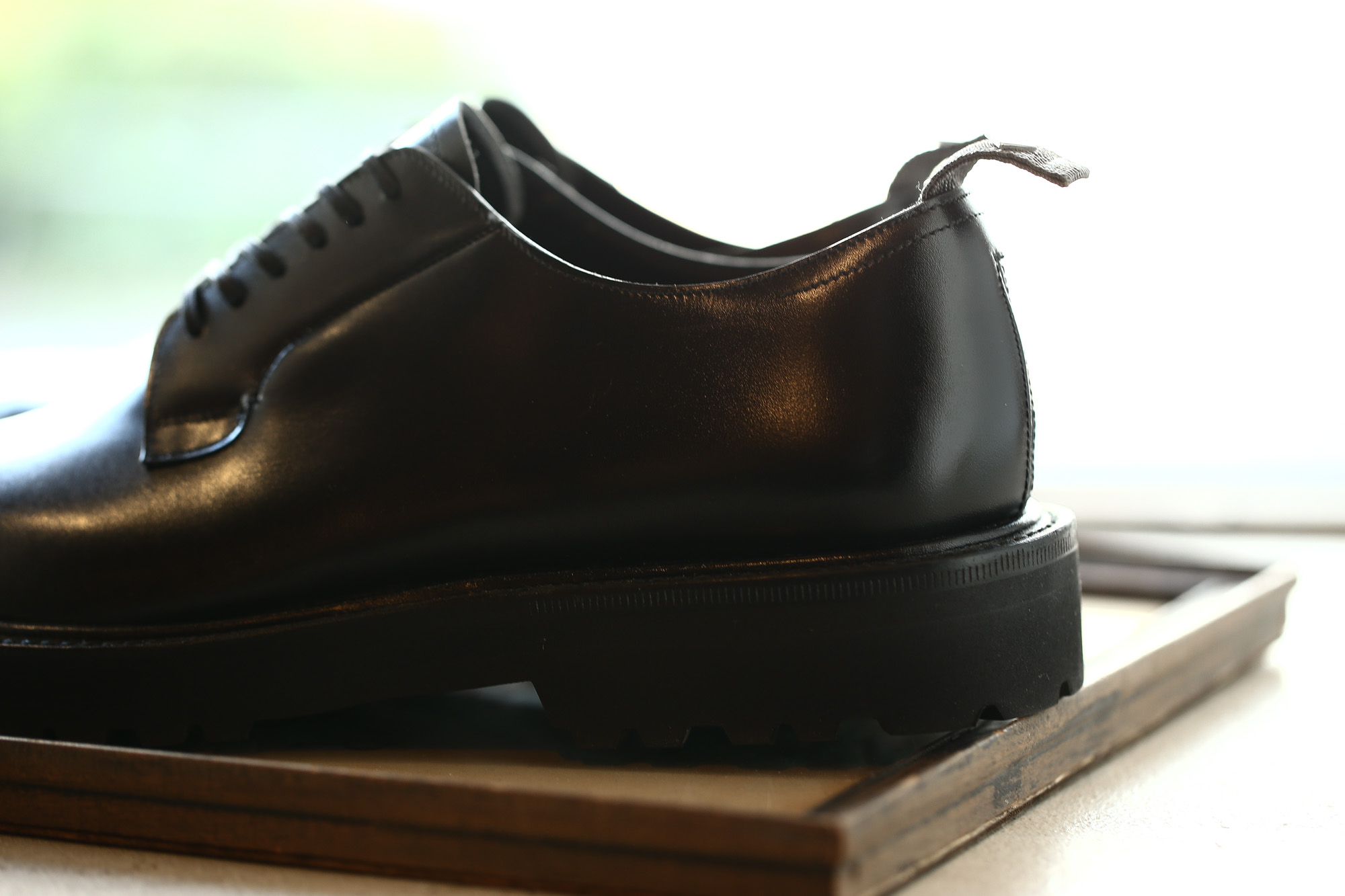 WH (ダブルエイチ) WH-0001(WHS-0001) Plane Toe Shoes (干場氏 スペシャル モデル) Cruise Last (クルーズラスト) ANNONAY Vocalou Calf Leather プレーントゥシューズ BLACK (ブラック) MADE IN JAPAN(日本製) 2018 春夏新作   【干場氏、坪内氏の直筆サイン入り】【Alto e Diritto限定 スペシャルアイテム】wh 干場さん 干場スペシャル FORZASTYLE フォルザスタイル 愛知 名古屋 Alto e Diritto アルト エ デリット