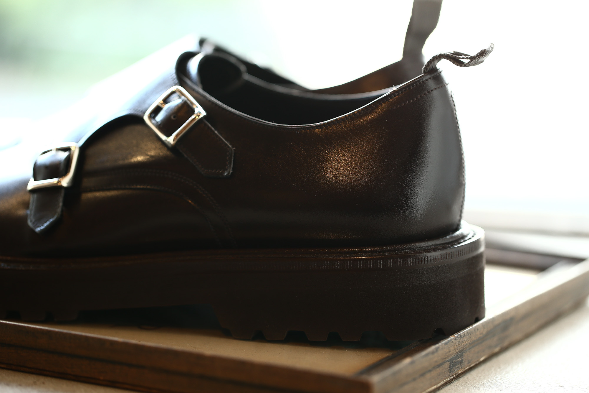 WH (ダブルエイチ) 【WH-0300(WHS-0300)】 Double Monk Strap Shoes (干場氏 スペシャル モデル) Cruise Last (クルーズラスト) ダブルモンクストラップシューズ DARK BROWN(ダークブラウン) MADE IN JAPAN (日本製) 2018 春夏新作 【干場氏、坪内氏の直筆サイン入り】【Alto e Diritto限定 スペシャルアイテム】 wh 干場さん 干場スペシャル FORZASTYLE フォルザスタイル 愛知 名古屋 Alto e Diritto アルト エ デリット