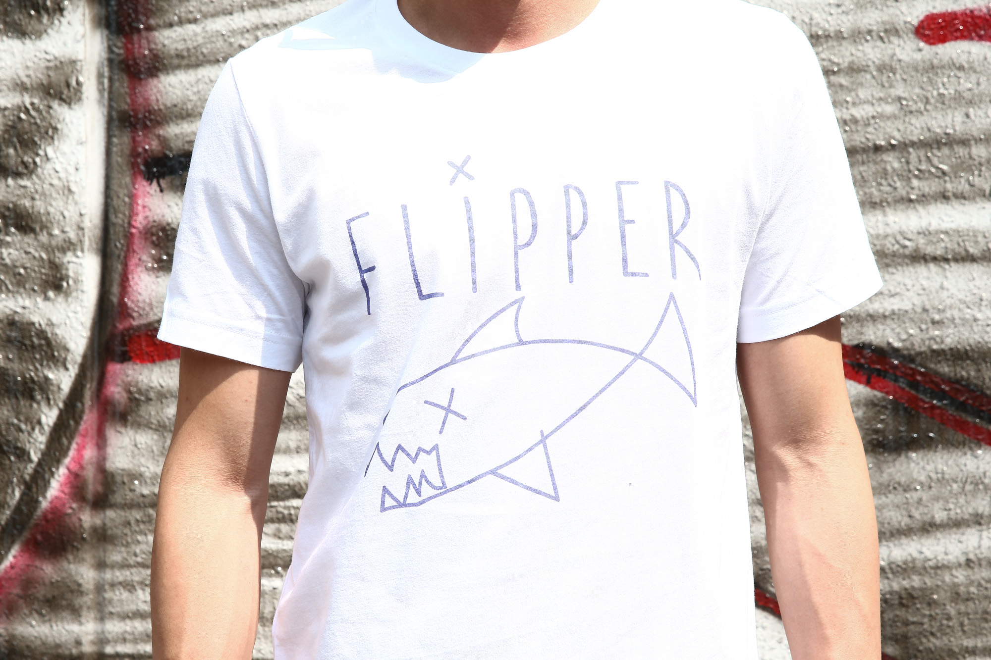 WORN FREE (ウォーンフリー) FLIPPER Nirvana(ニルヴァーナ) Kurt Cobain(カート・コバーン) 1991 NEW YORK プリントTシャツ バンドTシャツ  ロックTシャツ WHITE (ホワイト) MADE IN USA (アメリカ製)　2018春夏新作 wornfree ウォーンフリー 愛知　名古屋 Alto e Diritto アルト エ デリット nirvana kurtcobain bandtee rocktee