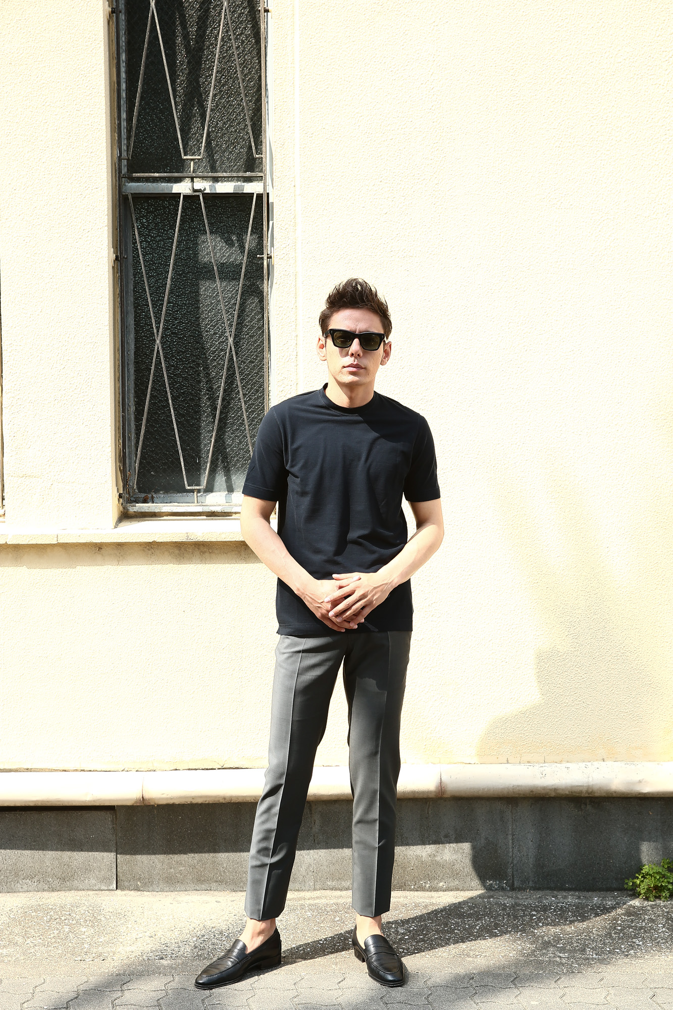 ZANONE (ザノーネ) Crew Neck T-shirt (クルーネックTシャツ) ice