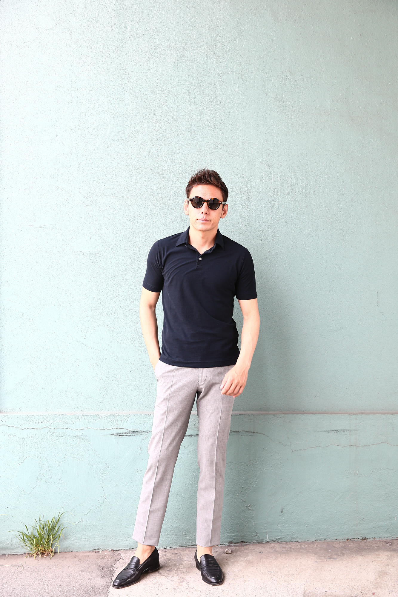 ZANONE (ザノーネ) Polo Shirt ice cotton アイスコットン ポロシャツ