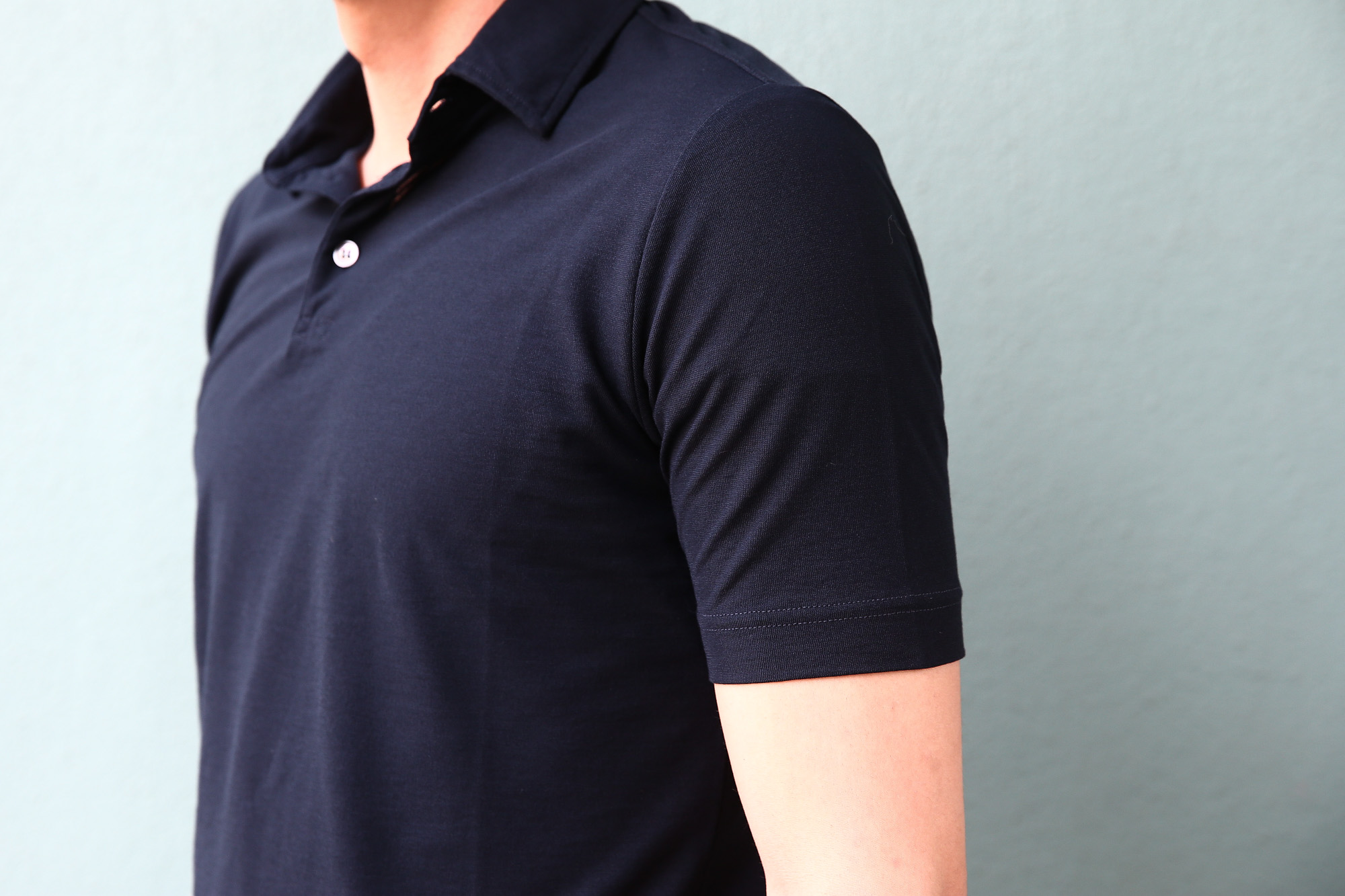 ZANONE (ザノーネ) Polo Shirt ice cotton アイスコットン ポロシャツ NAVY (ネイビー・Z0542) made in italy (イタリア製) 2018 春夏新作 愛知 名古屋 Alto e Diritto アルト エ デリット ポロ ニットポロ