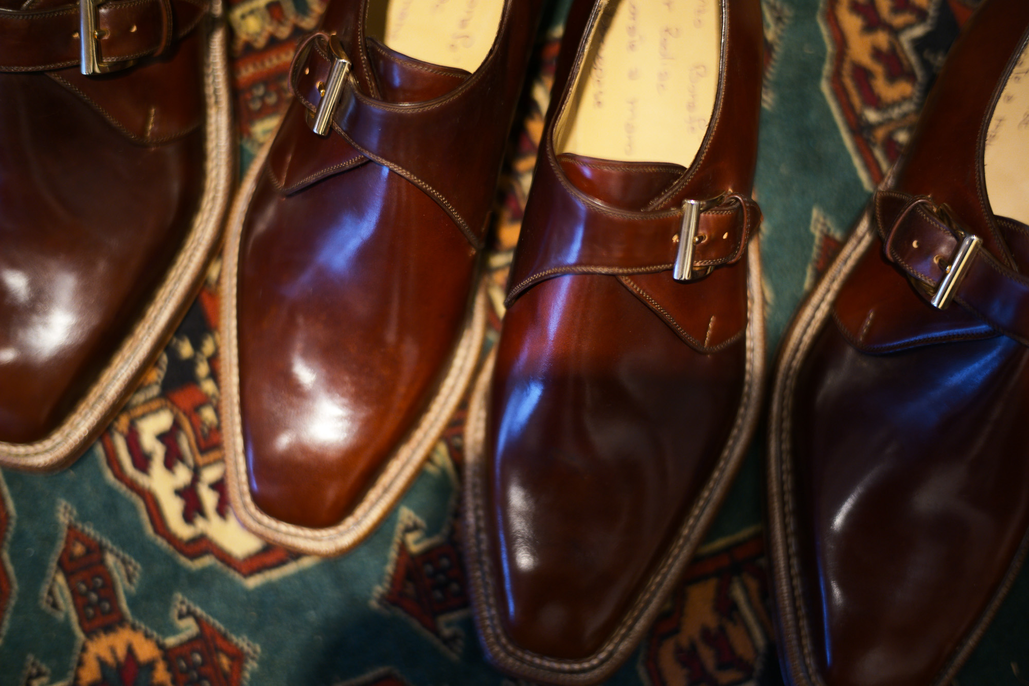 ENZO BONAFE (エンツォボナフェ) 【ART.3721】Single Monk Strap Shoes シングルモンクストラップシューズ CORDOVAN コードバン ノルベジェーゼ製法 ドレスシューズ No.4(#4) made in italy (イタリア製) 2018 春夏新作　愛知 名古屋 Alto e Diritto アルト エ デリット enzobonafe コードバン no4 ナンバーフォー