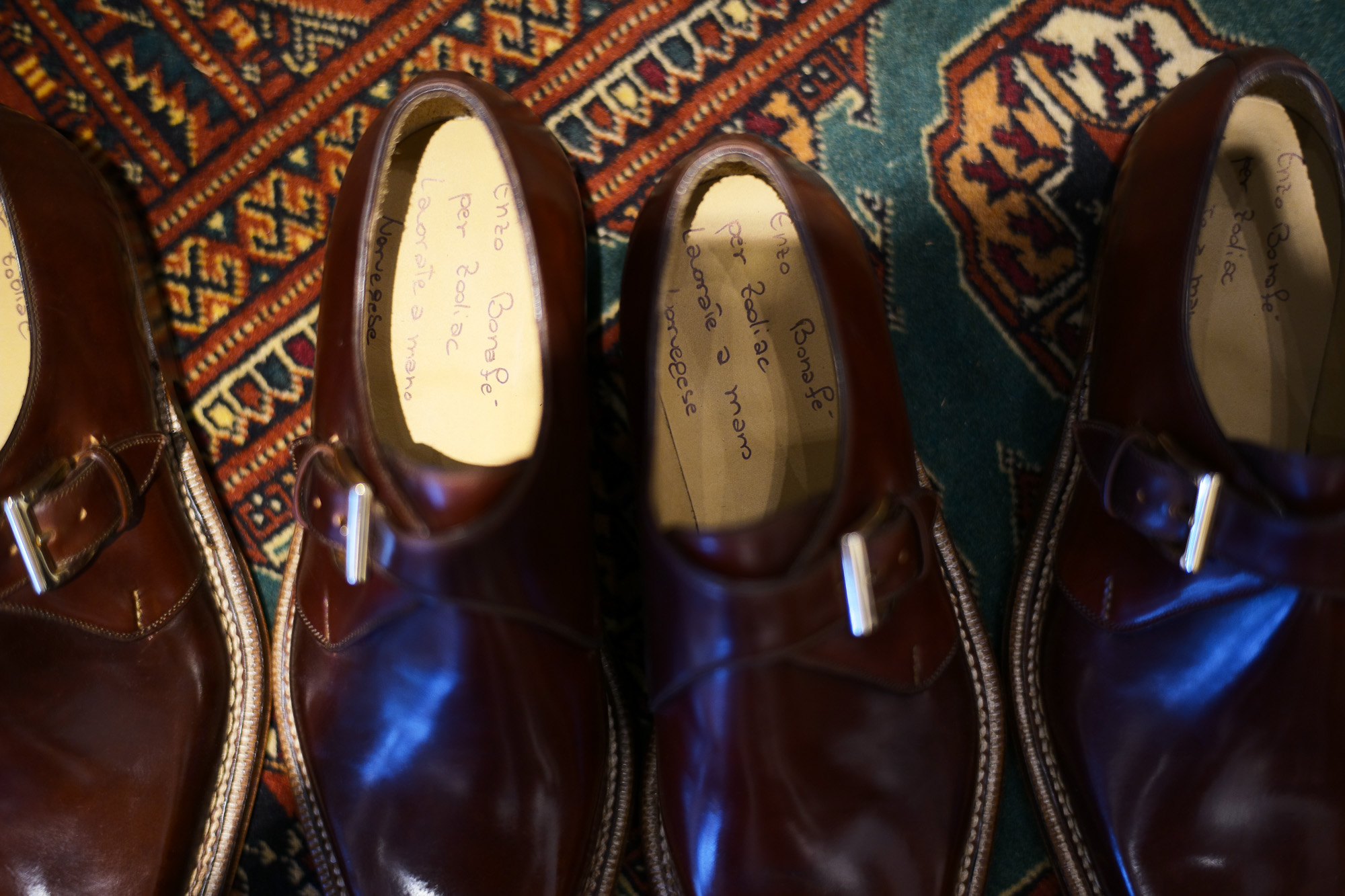 ENZO BONAFE (エンツォボナフェ) 【ART.3721】Single Monk Strap Shoes シングルモンクストラップシューズ CORDOVAN コードバン ノルベジェーゼ製法 ドレスシューズ No.4(#4) made in italy (イタリア製) 2018 春夏新作　愛知 名古屋 Alto e Diritto アルト エ デリット enzobonafe コードバン no4 ナンバーフォー