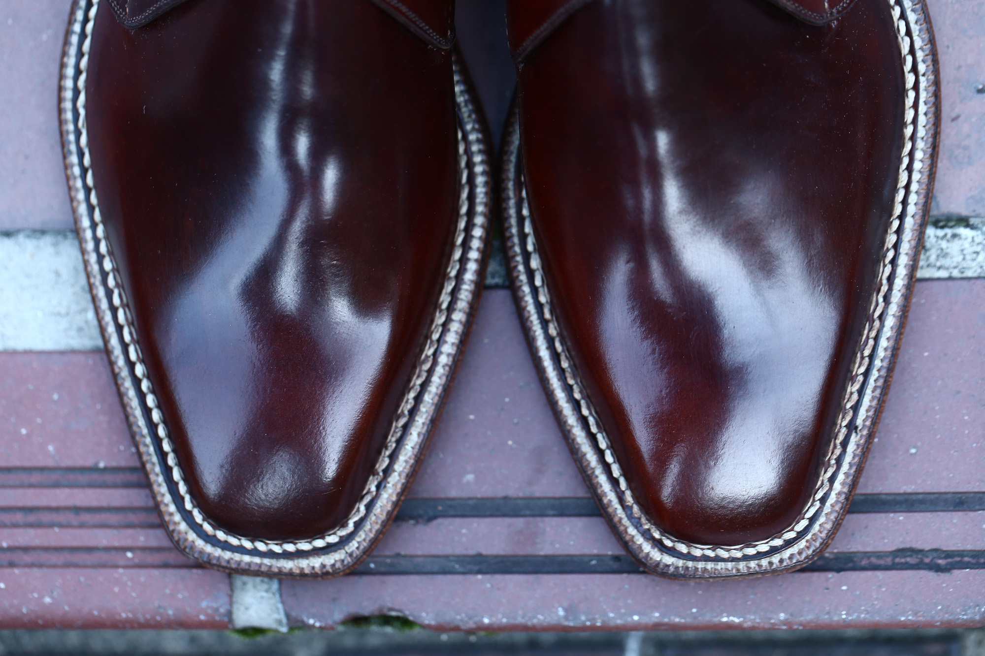 ENZO BONAFE (エンツォボナフェ) 【ART.3721】Single Monk Strap Shoes シングルモンクストラップシューズ CORDOVAN コードバン ノルベジェーゼ製法 ドレスシューズ No.4(#4) made in italy (イタリア製) 2018 春夏新作 愛知 名古屋 Alto e Diritto アルト エ デリット enzobonafe コードバン no4 ナンバーフォー