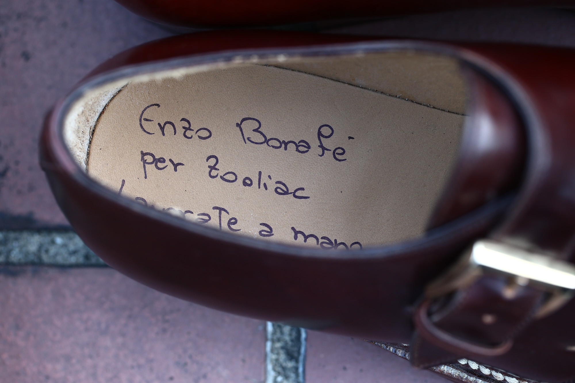 ENZO BONAFE (エンツォボナフェ) 【ART.3721】Single Monk Strap Shoes シングルモンクストラップシューズ CORDOVAN コードバン ノルベジェーゼ製法 ドレスシューズ No.4(#4) made in italy (イタリア製) 2018 春夏新作 愛知 名古屋 Alto e Diritto アルト エ デリット enzobonafe コードバン no4 ナンバーフォー