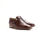 ENZO BONAFE (エンツォボナフェ) 【ART.3721】Single Monk Strap Shoes シングルモンクストラップシューズ CORDOVAN コードバン ノルベジェーゼ製法 ドレスシューズ No.4(#4) made in italy (イタリア製) 2018 春夏新作のイメージ