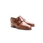 ENZO BONAFE (エンツォボナフェ) ART.EB-27 Double Monk Strap Shoes Horween Shell Cordovan Leather ホーウィン社シェルコードバンレザー ダブルモンクストラップシューズ BOURBON (バーボン) made in italy (イタリア製) 2018 春夏新作のイメージ