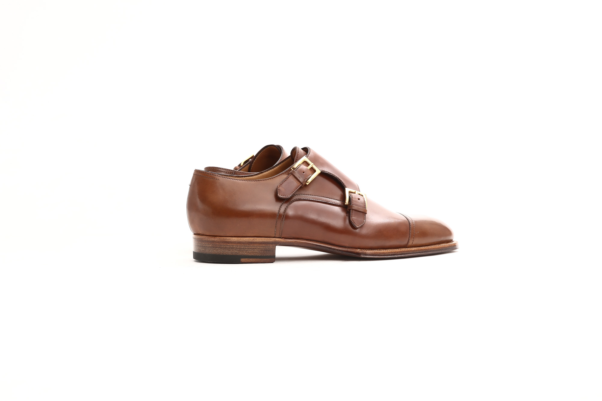 ENZO BONAFE (エンツォボナフェ) ART.EB-27 Double Monk Strap Shoes Horween Shell Cordovan Leather ホーウィン社シェルコードバンレザー ダブルモンクストラップシューズ BOURBON (バーボン) made in italy (イタリア製) 2018 春夏新作 enzobonafe ダブルモンク ドレス ボナフェ レザーシューズ 愛知 名古屋 Alto e Diritto アルト エ デリット