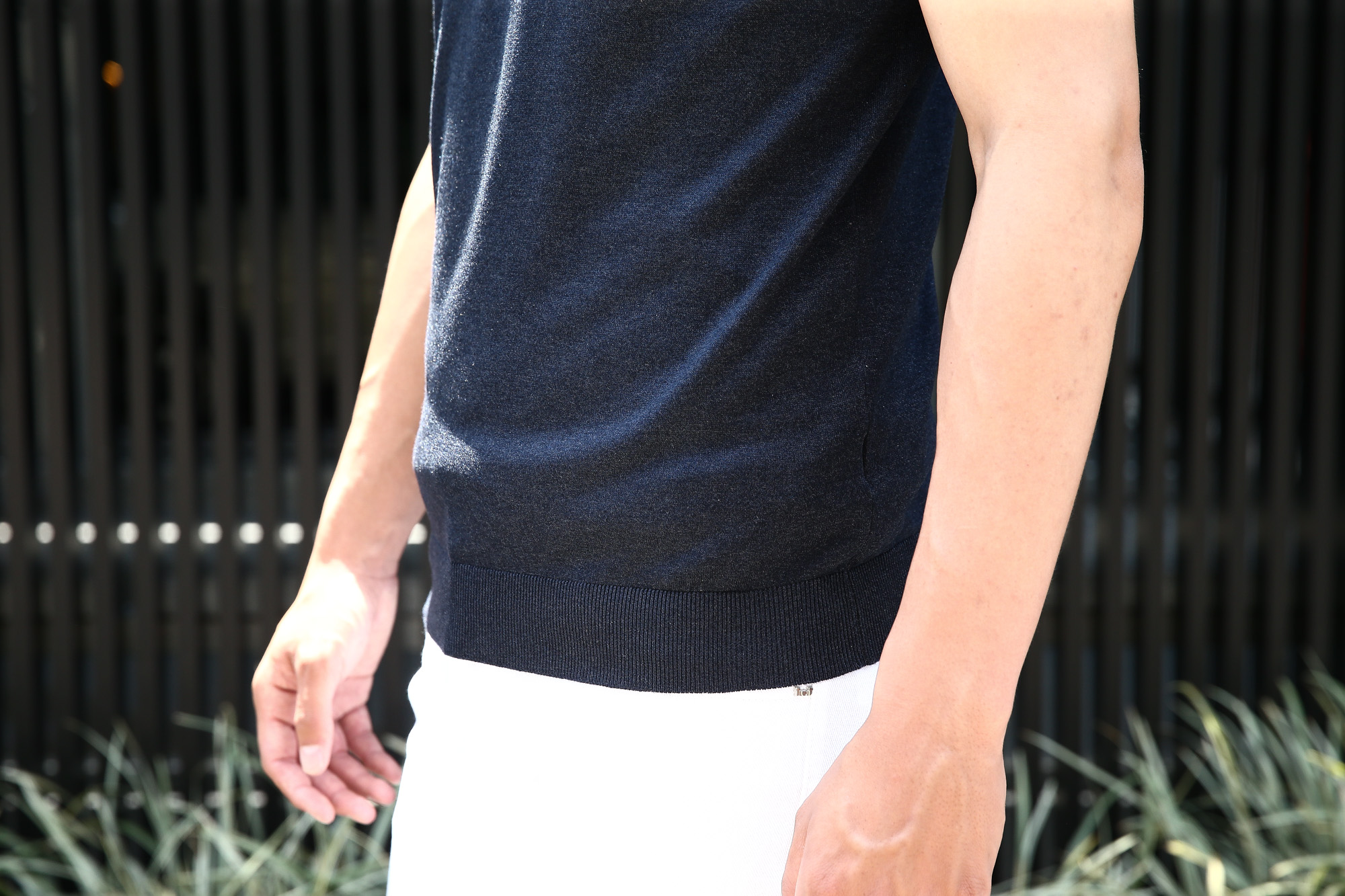 Gran Sasso (グランサッソ) Silk Knit Polo Shirt (シルクニット ポロシャツ) SETA (シルク 100%) シルク ニット ポロシャツ NAVY (ネイビー・597) made in italy (イタリア製) 2018 春夏新作  gransasso グランサッソ 愛知 名古屋 Alto e Diritto アルト エ デリット 44,46,48,50,52,54