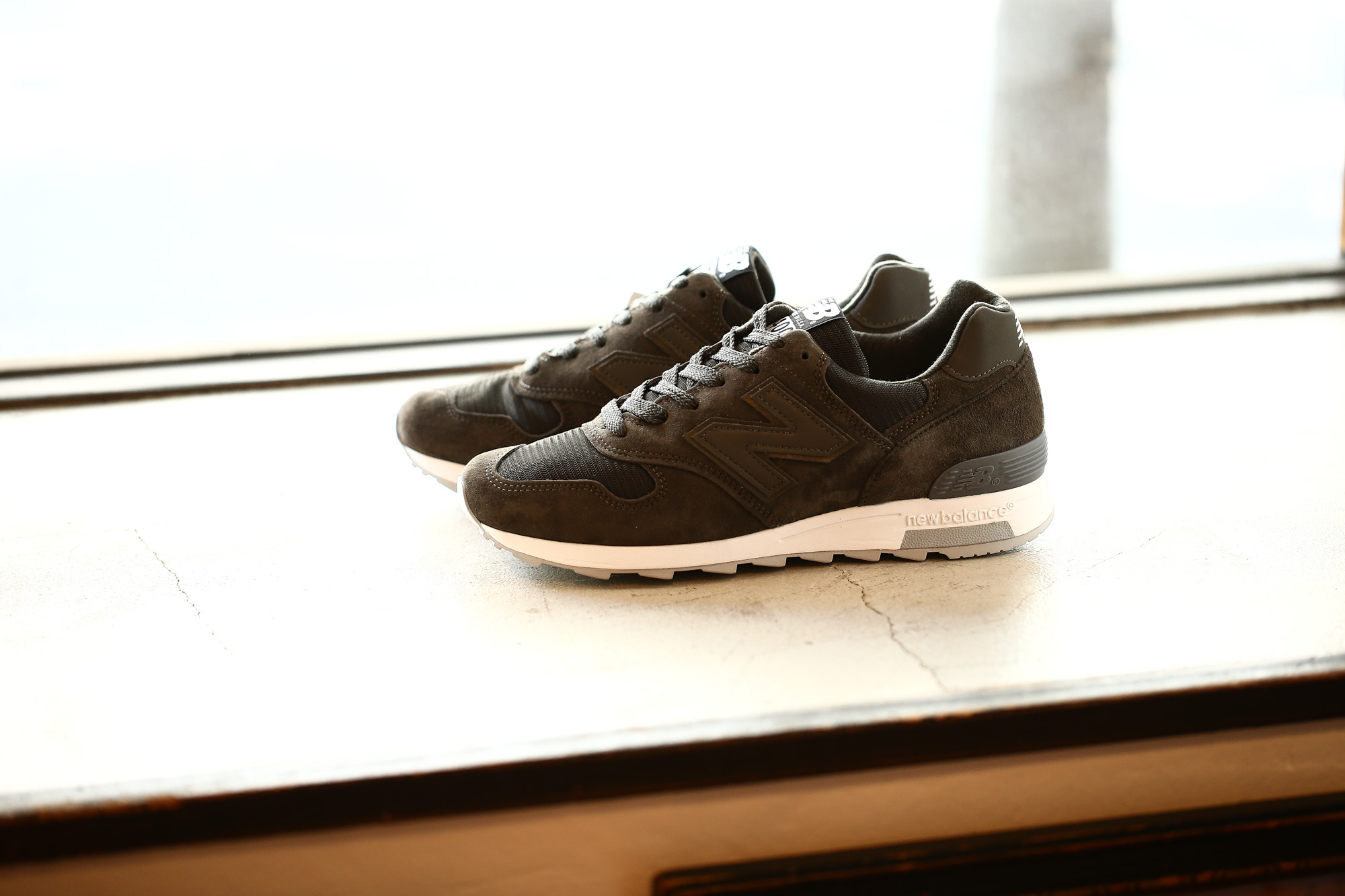 new balance (ニューバランス) M1400 MI LIMITED EDITION レザースニーカー BLACK OLIVE (ブラック オリーブ・MI) Made in USA (アメリカ製) 2018 春夏新作 newbalance ニューバランス m1400 リミテッドエディション 愛知 名古屋 Alto e Diritto アルト エ デリット