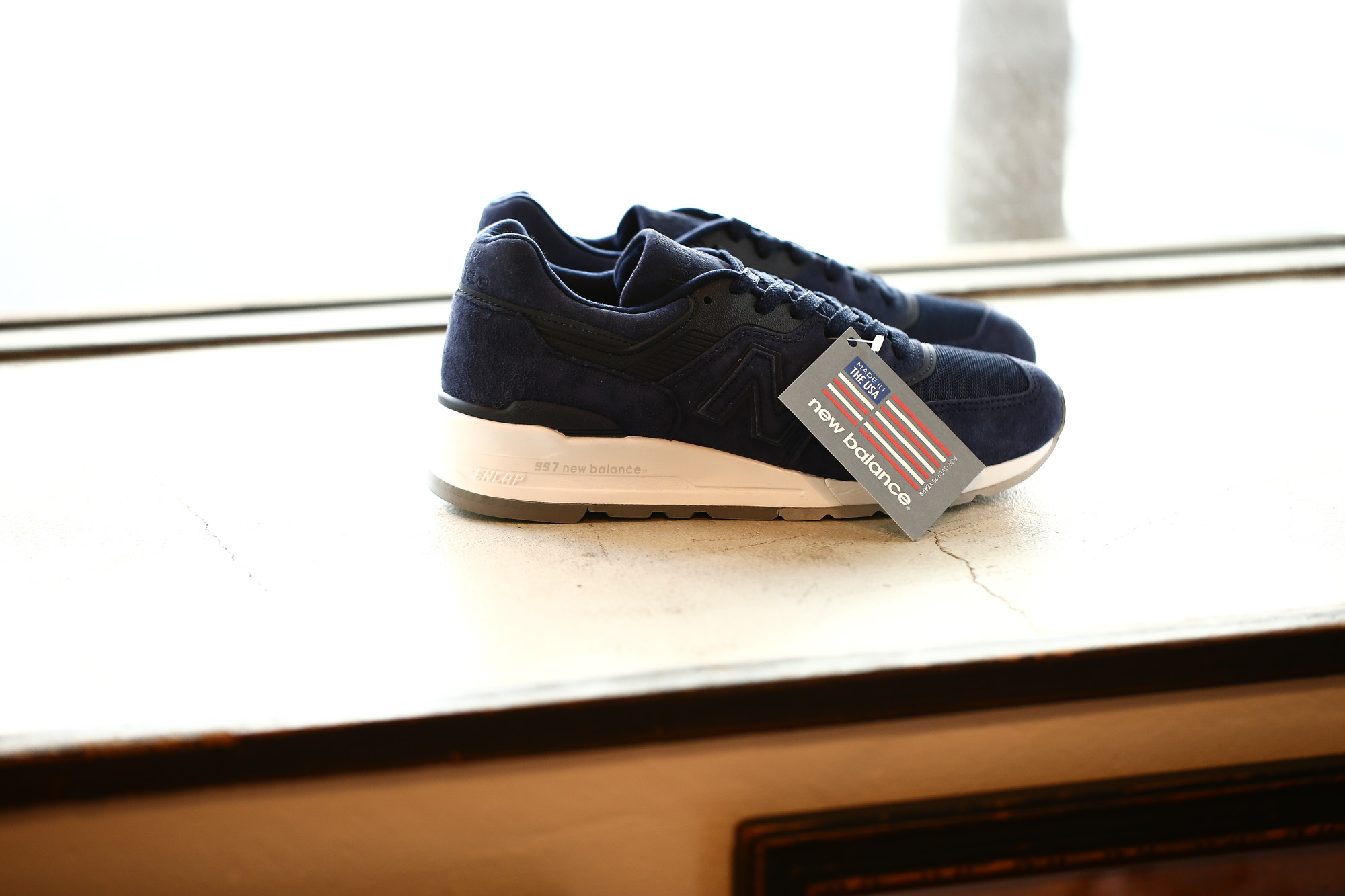 new balance (ニューバランス) M997 CO (CLASSICS TRADITIONNELS) LIMITED EDITION レザースニーカー NAVY (ネイビー・CO) Made in USA (アメリカ製) 2018 春夏新作 newbalance ニューバランス m997 リミテッドエディション 愛知 名古屋 Alto e Diritto アルト エ デリット