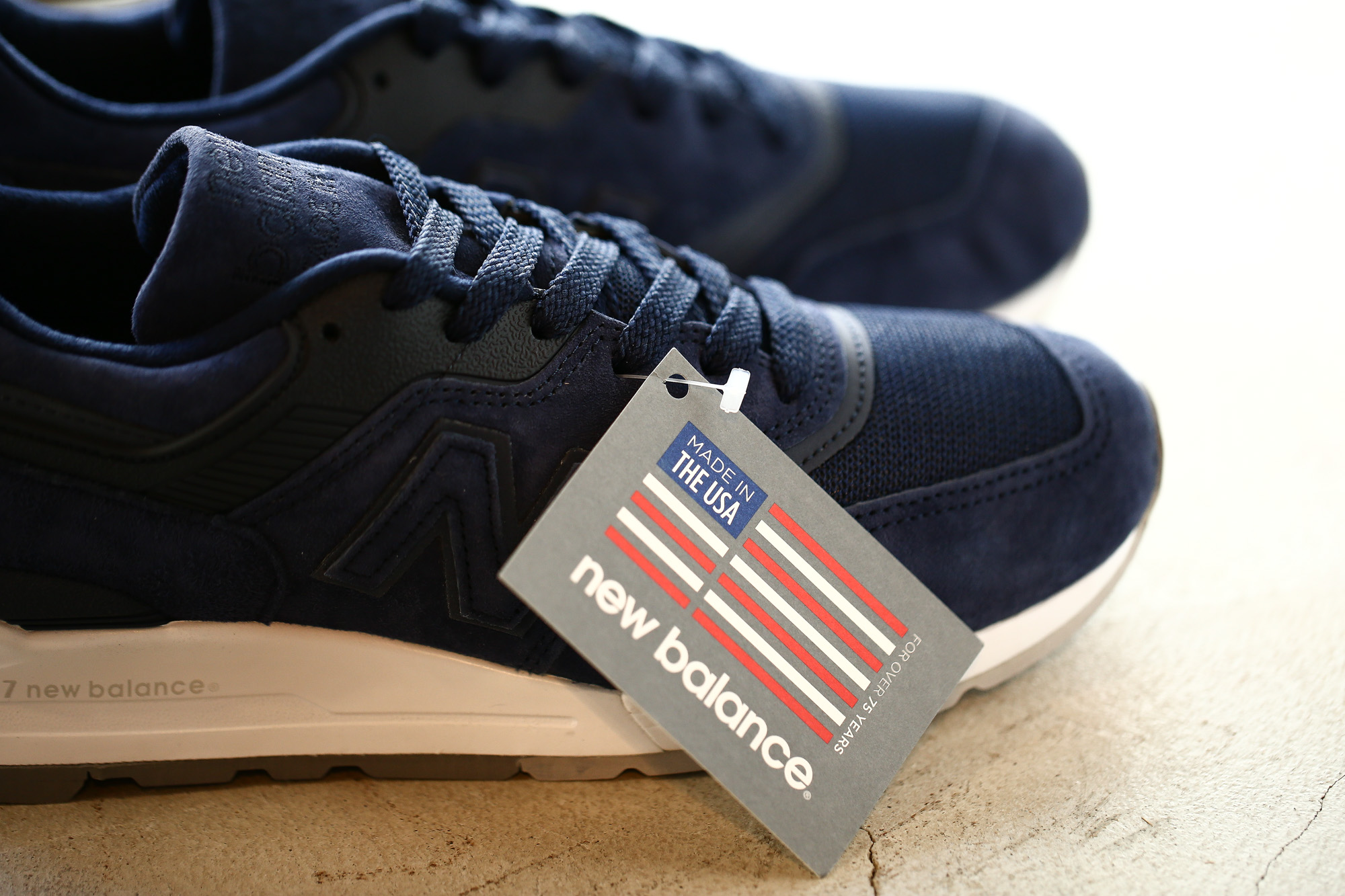 new balance (ニューバランス) M997 CO (CLASSICS TRADITIONNELS) LIMITED EDITION レザースニーカー NAVY (ネイビー・CO) Made in USA (アメリカ製) 2018 春夏新作 newbalance ニューバランス m997 リミテッドエディション 愛知 名古屋 Alto e Diritto アルト エ デリット