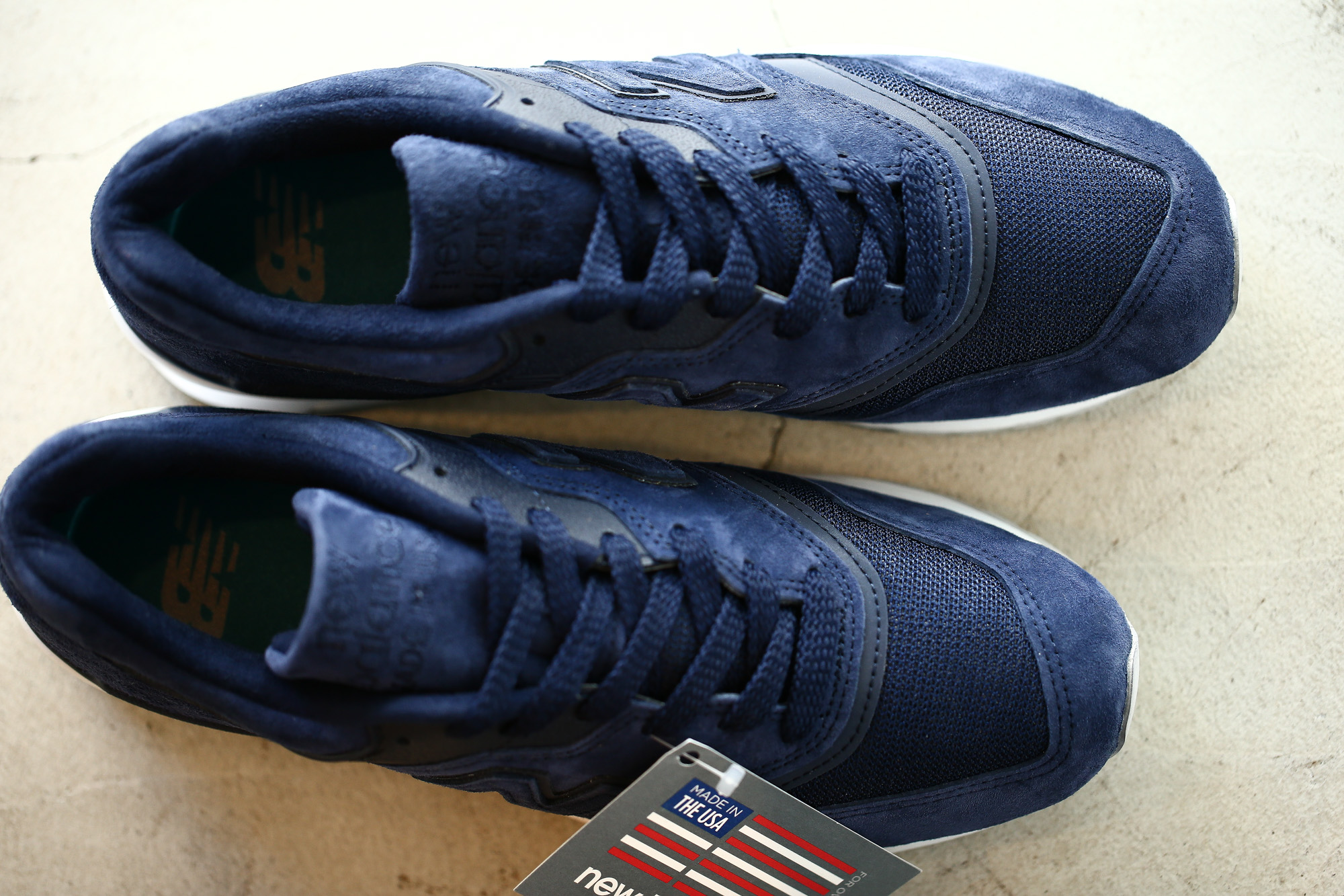 new balance (ニューバランス) M997 CO (CLASSICS TRADITIONNELS) LIMITED EDITION レザースニーカー NAVY (ネイビー・CO) Made in USA (アメリカ製) 2018 春夏新作 newbalance ニューバランス m997 リミテッドエディション 愛知 名古屋 Alto e Diritto アルト エ デリット