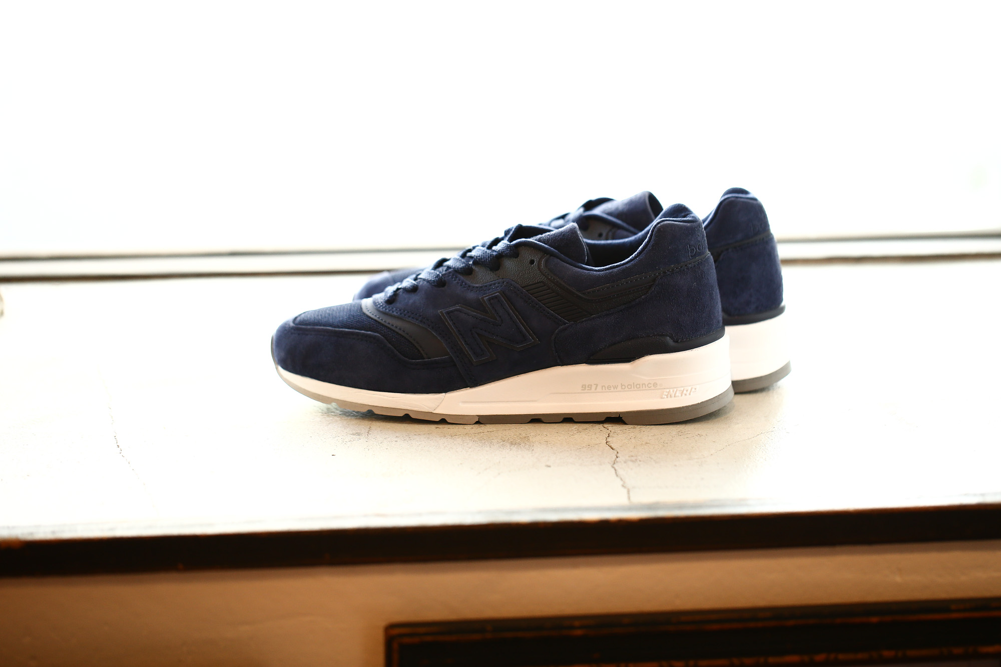 new balance (ニューバランス) M997 CO (CLASSICS TRADITIONNELS) LIMITED EDITION レザースニーカー NAVY (ネイビー・CO) Made in USA (アメリカ製) 2018 春夏新作 newbalance ニューバランス m997 リミテッドエディション 愛知 名古屋 Alto e Diritto アルト エ デリット