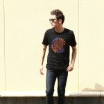 WORN FREE (ウォーンフリー) SOUNDS MAGAZINE Nirvana(ニルヴァーナ) Kurt Cobain(カート・コバーン) 1990 LONDON プリントTシャツ バンドTシャツ  ロックTシャツ BLACK (ブラック) MADE IN USA (アメリカ製)　2018春夏新作のイメージ