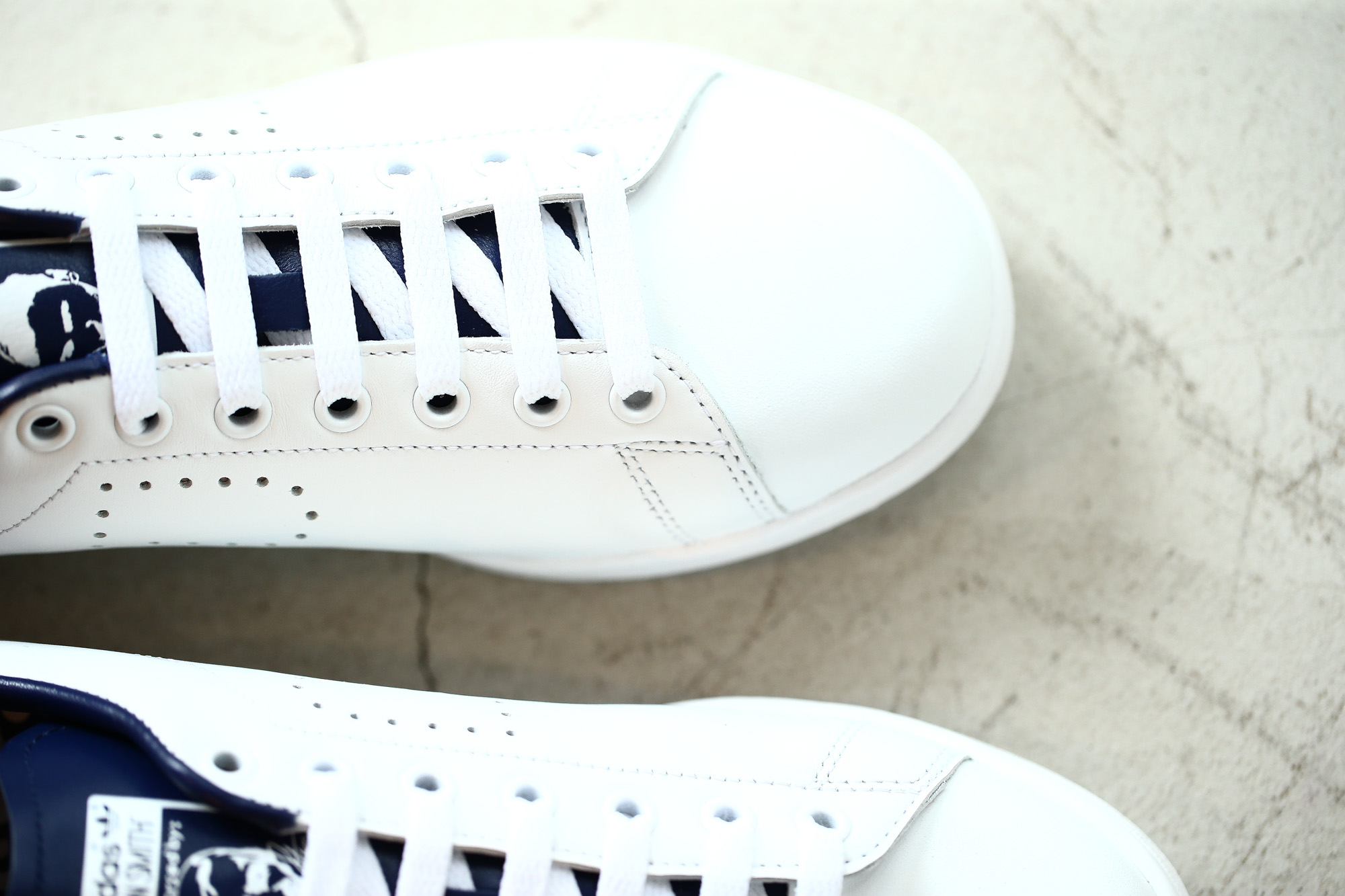 adidas by RAF SIMONS (アディダス バイ ラフシモンズ) RS STAN SMITH (RS スタンスミス) B22543 レザー スニーカー FTWWHT/NGTSKY/FTWWHT (ホワイト / ネイビー) 2018 春夏新作 adidas rafsimons ラフシモンズ 愛知 名古屋 Alto e Diritto アルト エ デリット alto e dritto アルトエデリット