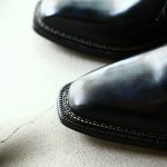 ENZO BONAFE (エンツォボナフェ) ART.3722 Chukka boots Bonaudo Museum Calf Leather ボナウド社 ミュージアムカーフレザー ノルベジェーゼ製法 レザーソール チャッカブーツ DEEP BLUE (ディープブルー) made in Italy(イタリア製) 2018 春夏新作のイメージ