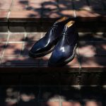 ENZO BONAFE (エンツォボナフェ) ART.3722 Chukka boots Bonaudo Museum Calf Leather ボナウド社 ミュージアムカーフレザー ノルベジェーゼ製法 レザーソール チャッカブーツ DEEP BLUE (ディープブルー) made in Italy(イタリア製) 2018 春夏新作のイメージ