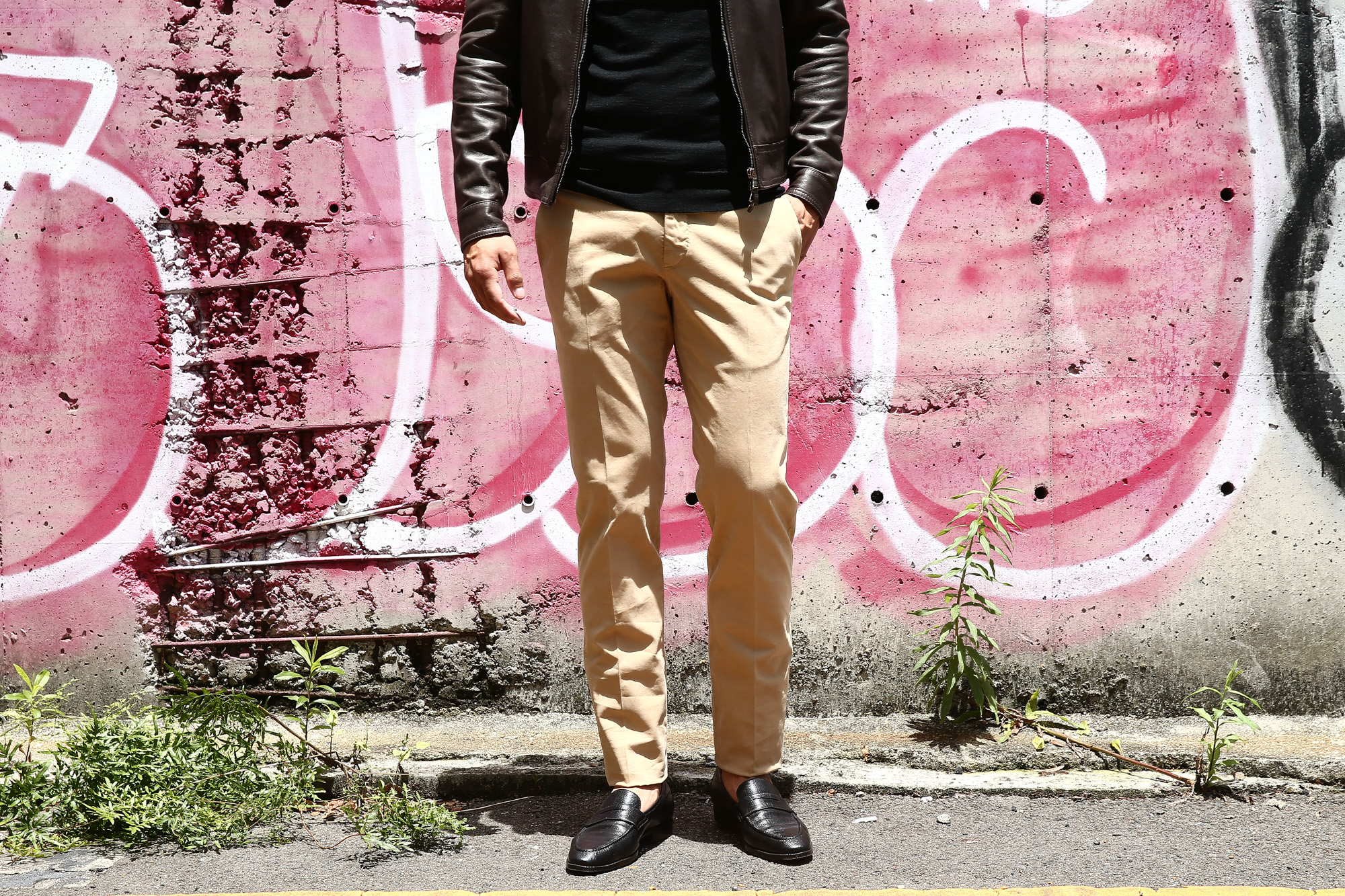 INCOTEX (インコテックス) 1AGW30 SLIM FIT GARMENT DYED COMFORT CHINO コットン ストレッチ スラックス BEIGE (ベージュ・502) 2018 秋冬新作 incotex チノスラックス 愛知 名古屋 Alto e Diritto アルト エ デリット alto e diritto アルトエデリット