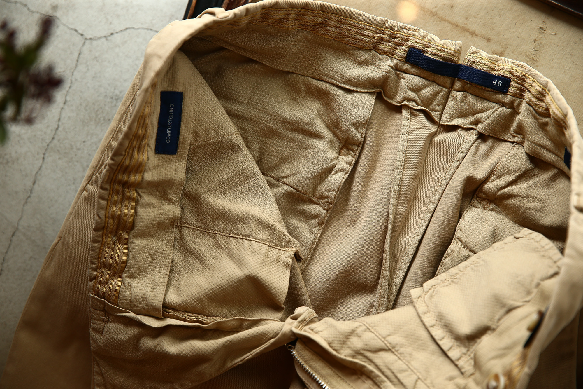 INCOTEX (インコテックス) 1AGW30 SLIM FIT GARMENT DYED COMFORT CHINO コットン ストレッチ スラックス BEIGE (ベージュ・502) 2018 秋冬新作 incotex チノスラックス 愛知 名古屋 Alto e Diritto アルト エ デリット alto e diritto アルトエデリット