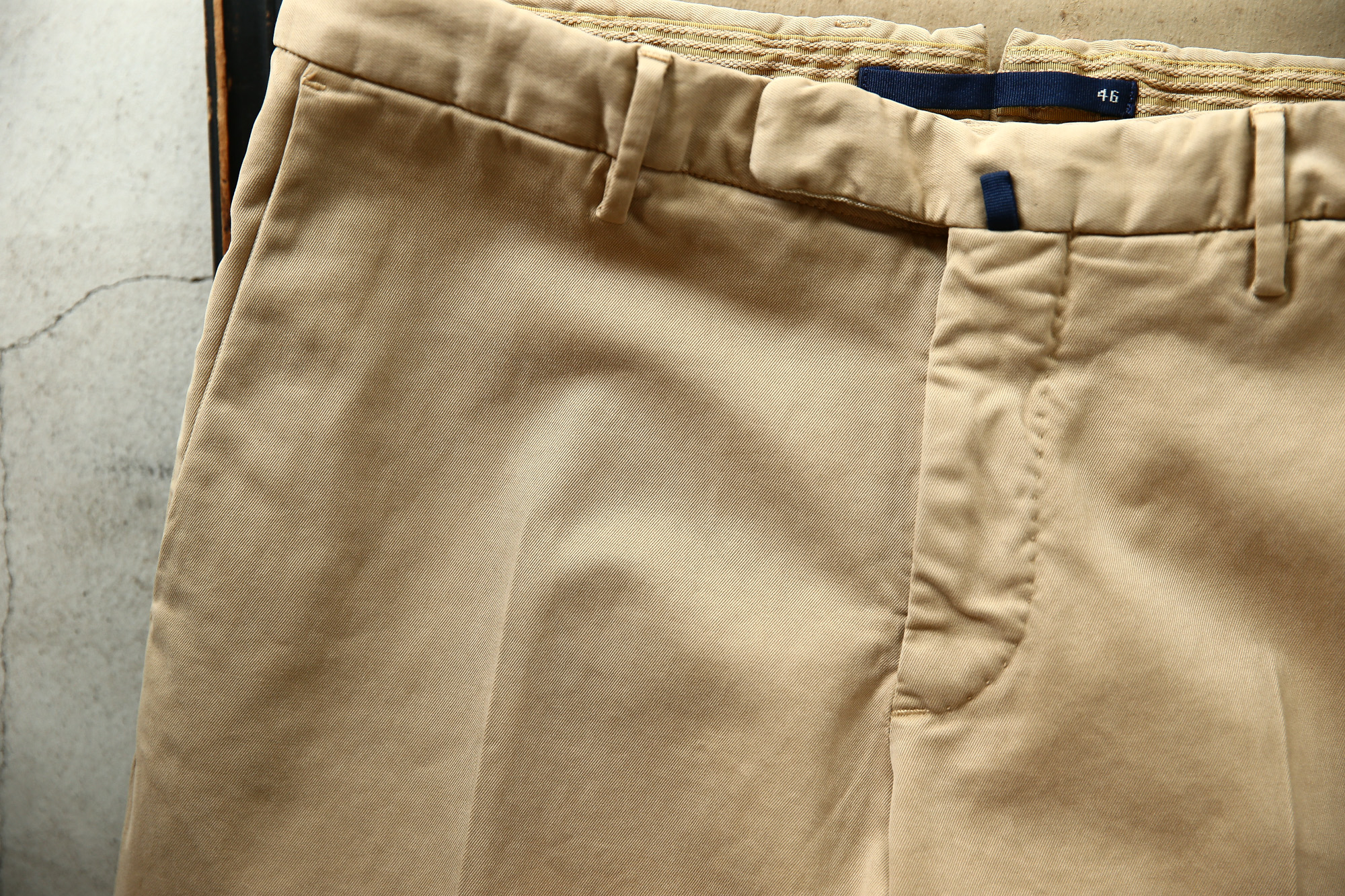 INCOTEX (インコテックス) 1AGW30 SLIM FIT GARMENT DYED COMFORT CHINO コットン ストレッチ スラックス BEIGE (ベージュ・502) 2018 秋冬新作 incotex チノスラックス 愛知 名古屋 Alto e Diritto アルト エ デリット alto e diritto アルトエデリット