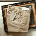 INCOTEX SLACKS(インコテックススラックス)1ST603 SLIM FIT TRICOCHINO STRETCH ストレッチ チノパンツ BEIGE (ベージュ・405) 2018秋冬新作のイメージ